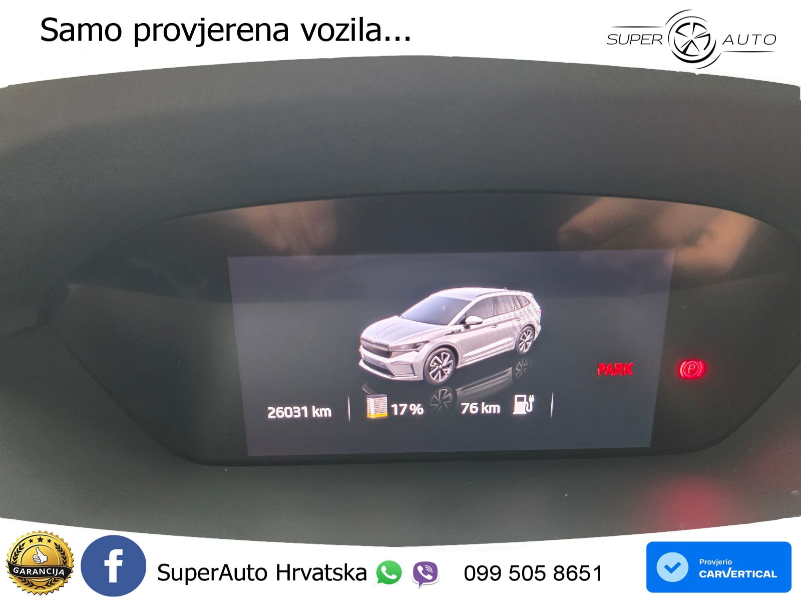 Škoda Enyaq iV 80x 82 kWh (265 KS) AWD SportLine LED+GR SJED+ACC