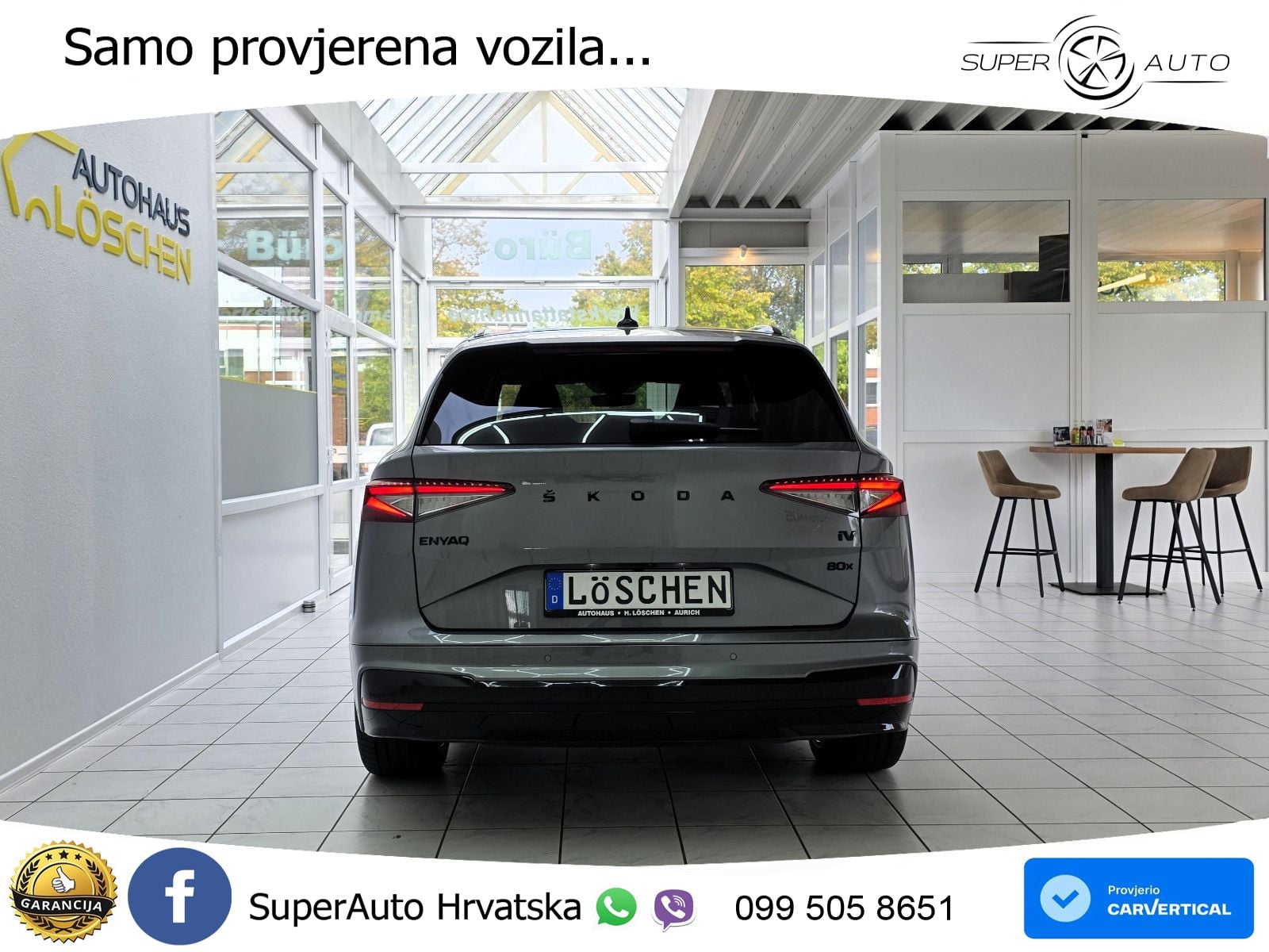 Škoda Enyaq iV 80x 82 kWh (265 KS) AWD SportLine LED+GR SJED+ACC