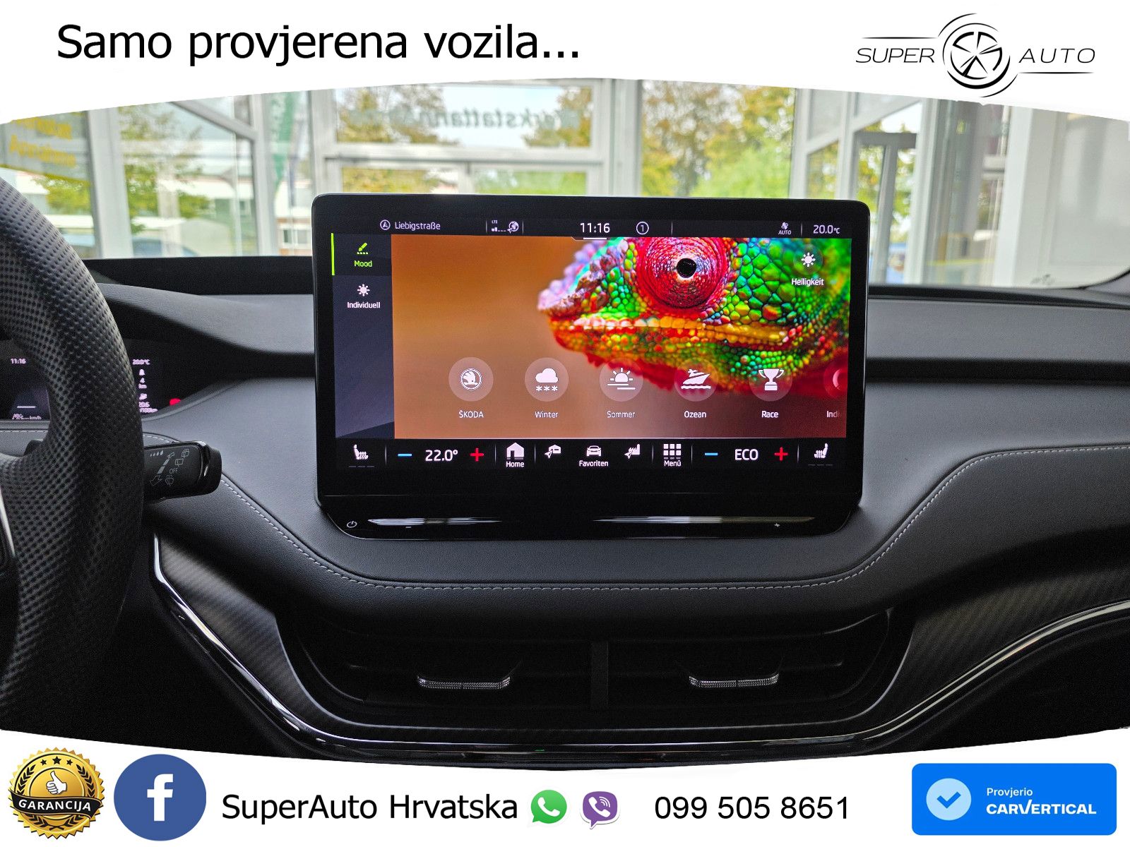 Škoda Enyaq iV 80x 82 kWh (265 KS) AWD SportLine LED+GR SJED+ACC
