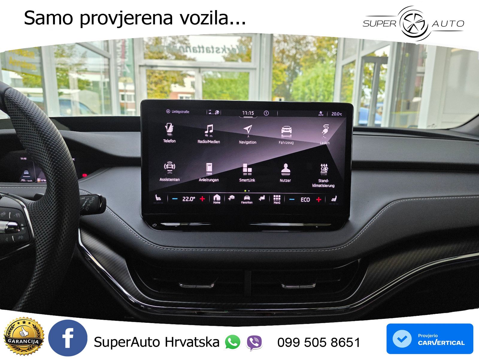 Škoda Enyaq iV 80x 82 kWh (265 KS) AWD SportLine LED+GR SJED+ACC