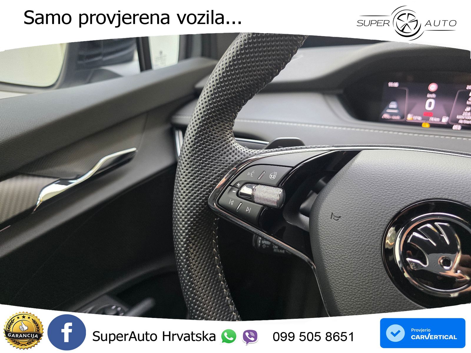 Škoda Enyaq iV 80x 82 kWh (265 KS) AWD SportLine LED+GR SJED+ACC