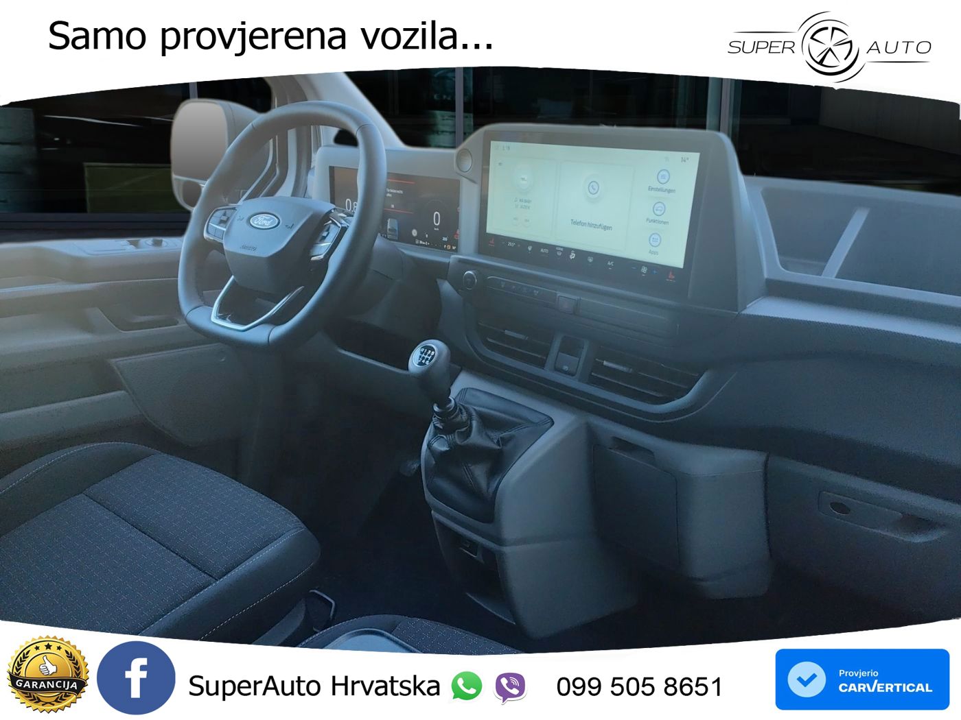 Ford Transit Custom Kombi Trend FT320 L2 Sitz-Pak16A 150 KS