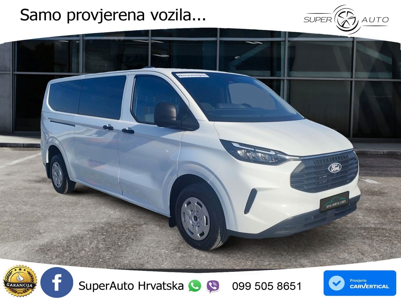 Ford Transit Custom Kombi Trend FT320 L2 Sitz-Pak16A 150 KS