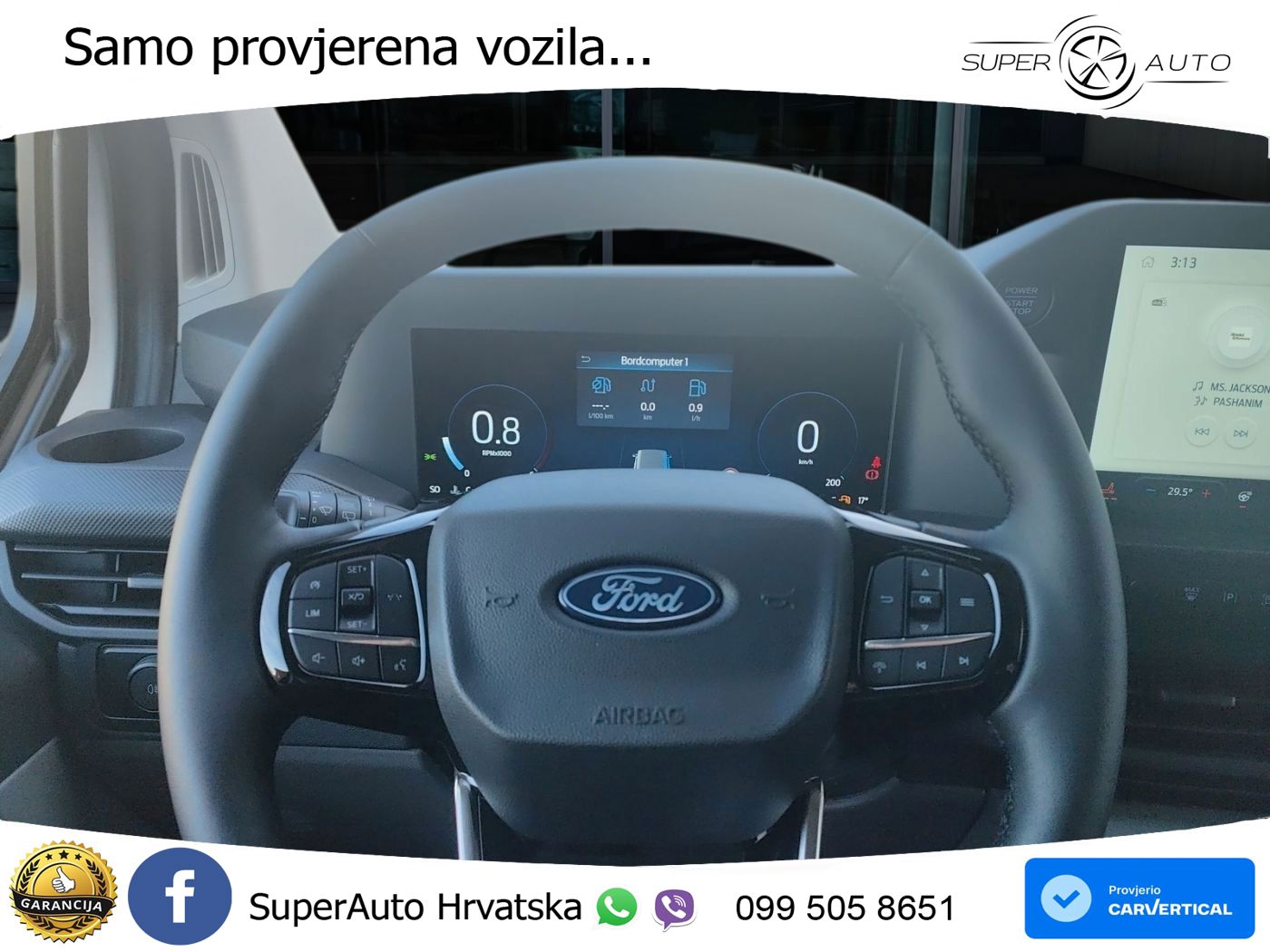 Ford Transit Custom Kombi Trend FT320 L2 Sitz-Pak16A 150 KS