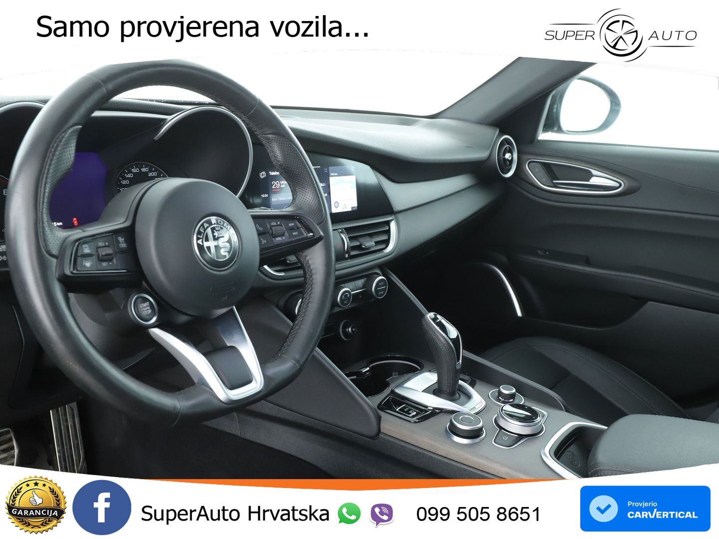 Alfa Romeo Giulia 2.0 Turbo (280 KS) Q4 Automatic LED+GR SJED+ACC