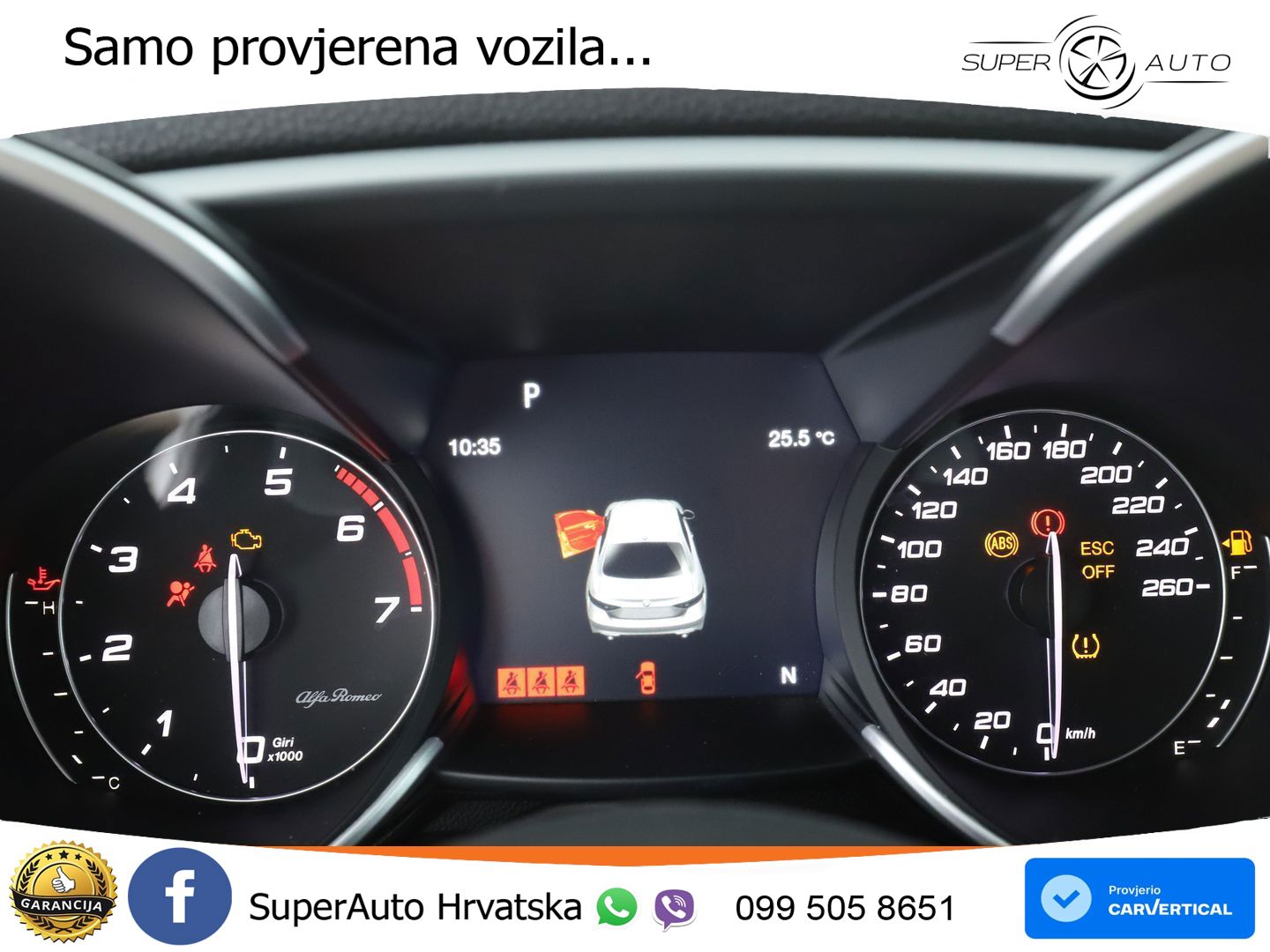 Alfa Romeo Giulia 2.0 Turbo (280 KS) Q4 Automatic LED+GR SJED+ACC