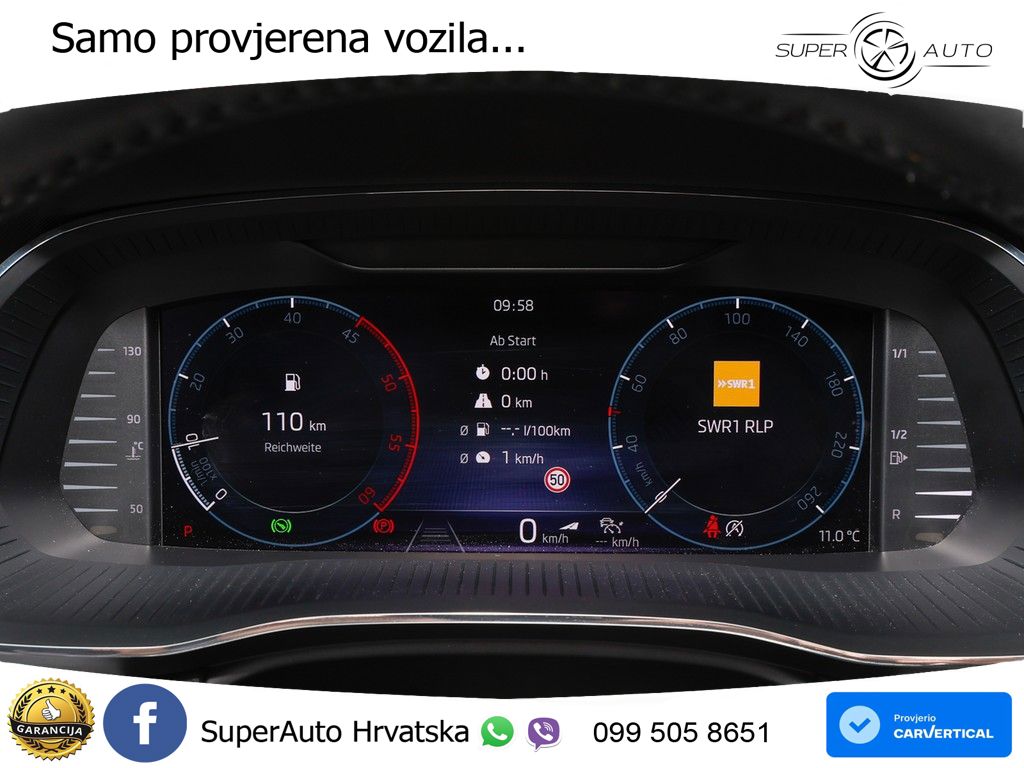 Škoda Octavia Combi 2.0 TDI (150 KS) DSG LED+GR SJED+ACC