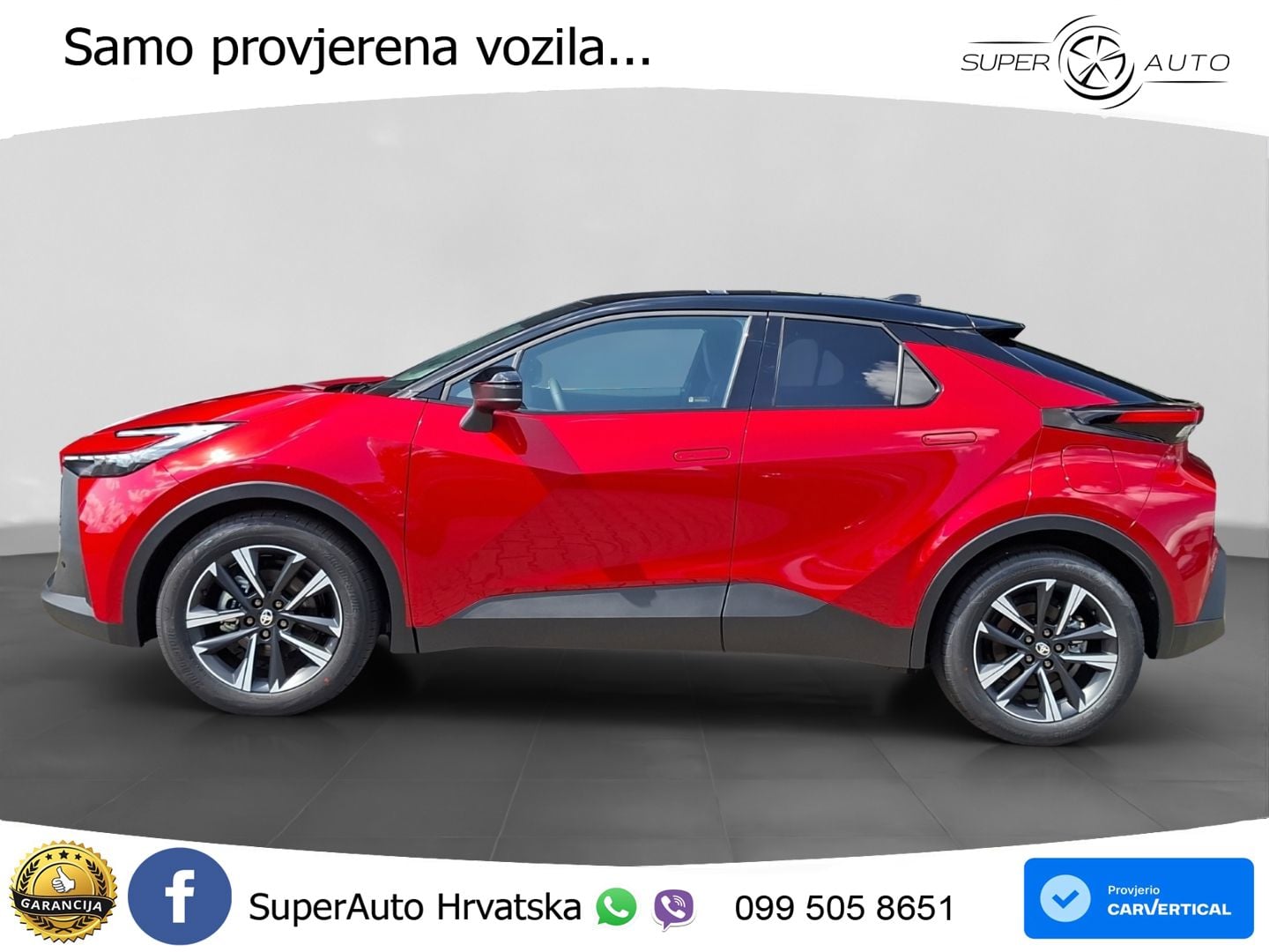 Toyota C-HR 1.8 (140 KS) Hybrid e-CVT Teamplayer LED+GR SJED+ACC