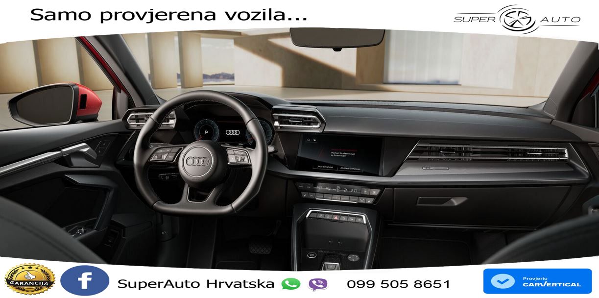 Audi A3 Sportback 30 TFSI (116 KS) Mild Hybrid S tronic LED+GR SJED+ACC