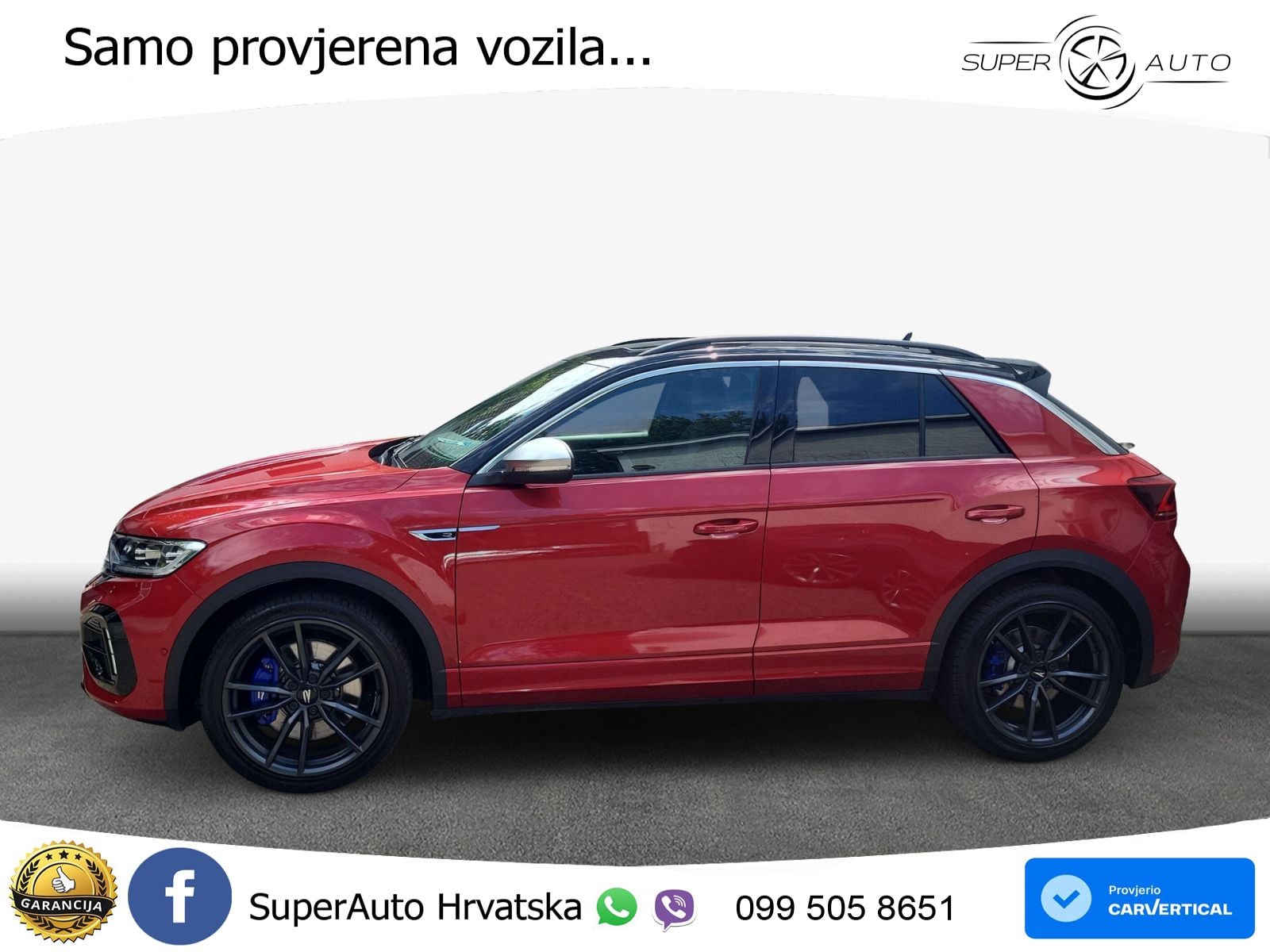 Volkswagen T-Roc I R 2.0 TSI (300 KS) OPF 4M DSG MATRIX+GR SJED+KAM