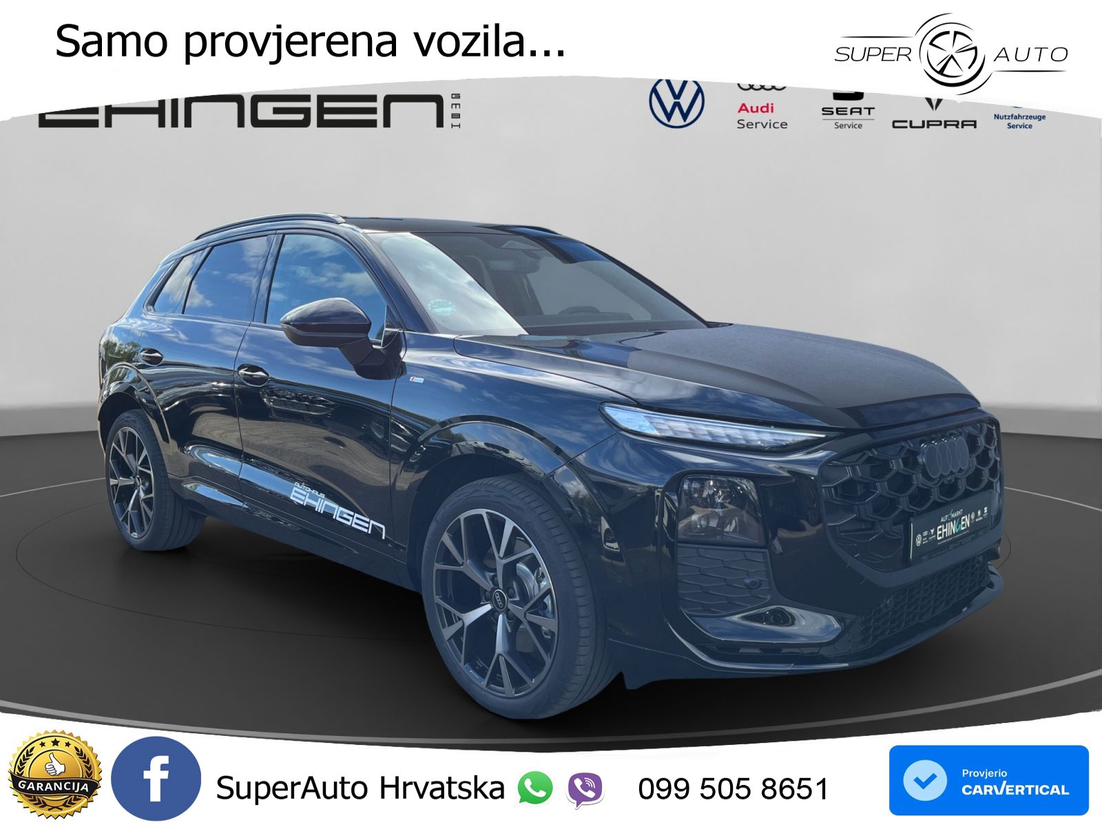 Audi Q3 2.0 TFSI (204 KS) quattro S tronic S line MATRIX+GR SJED+KAM