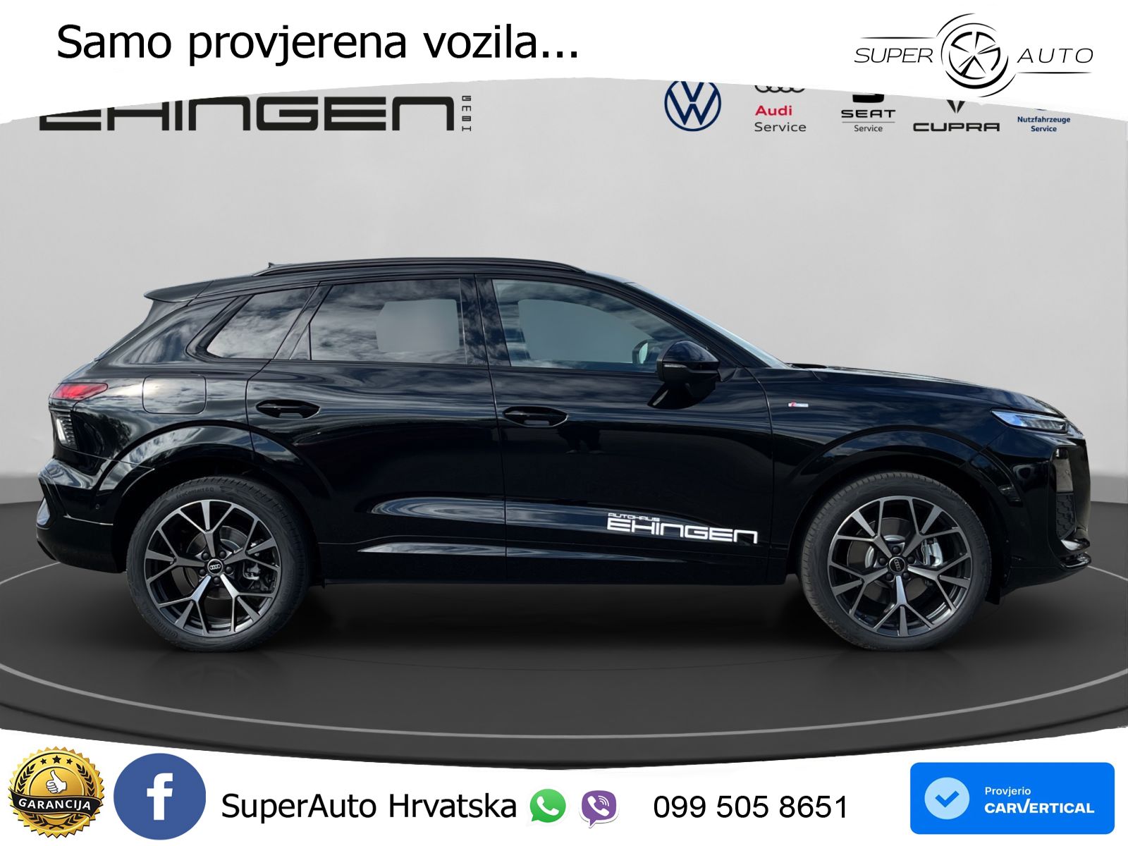 Audi Q3 2.0 TFSI (204 KS) quattro S tronic S line MATRIX+GR SJED+KAM