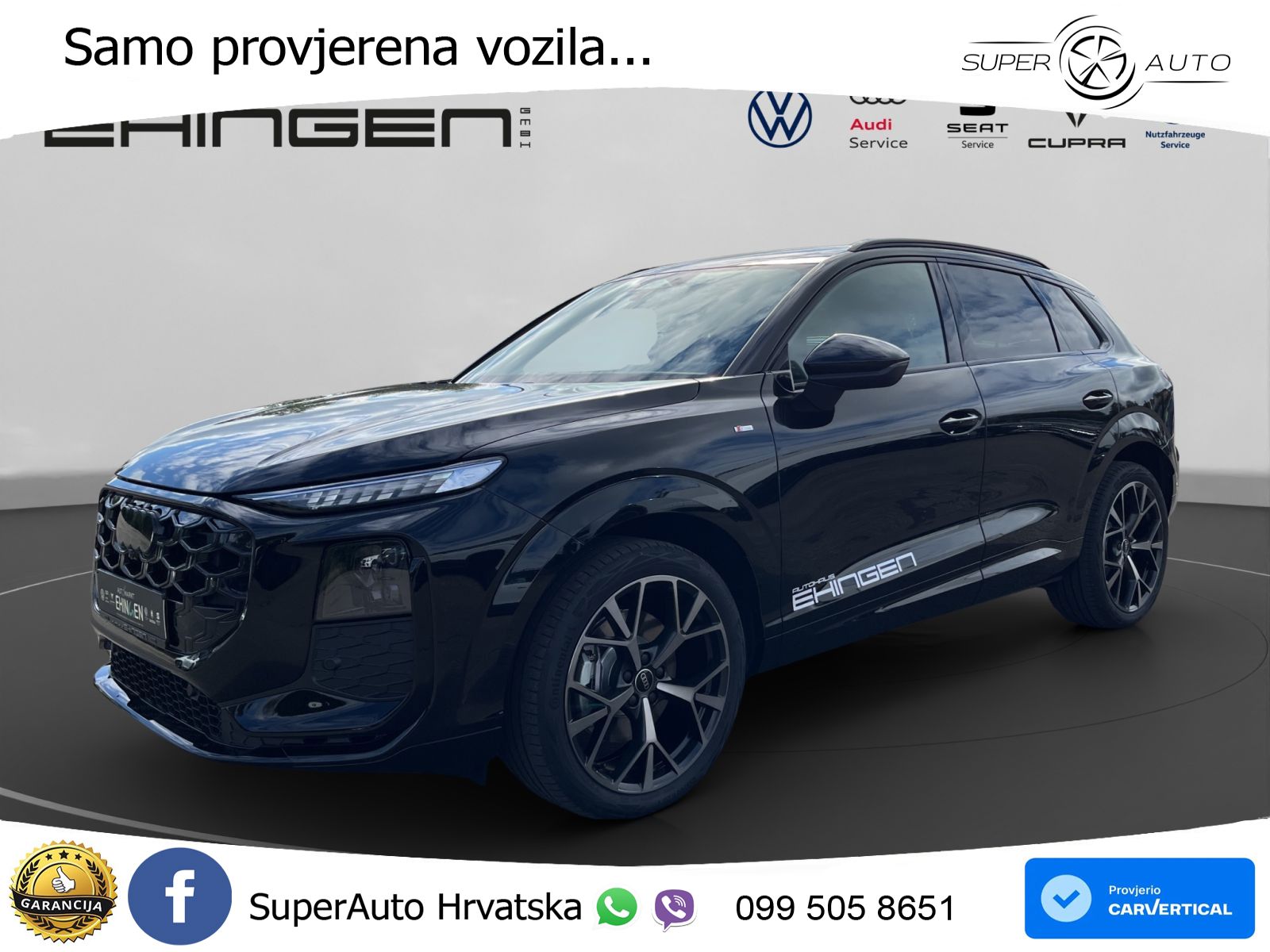 Audi Q3 2.0 TFSI (204 KS) quattro S tronic S line MATRIX+GR SJED+KAM