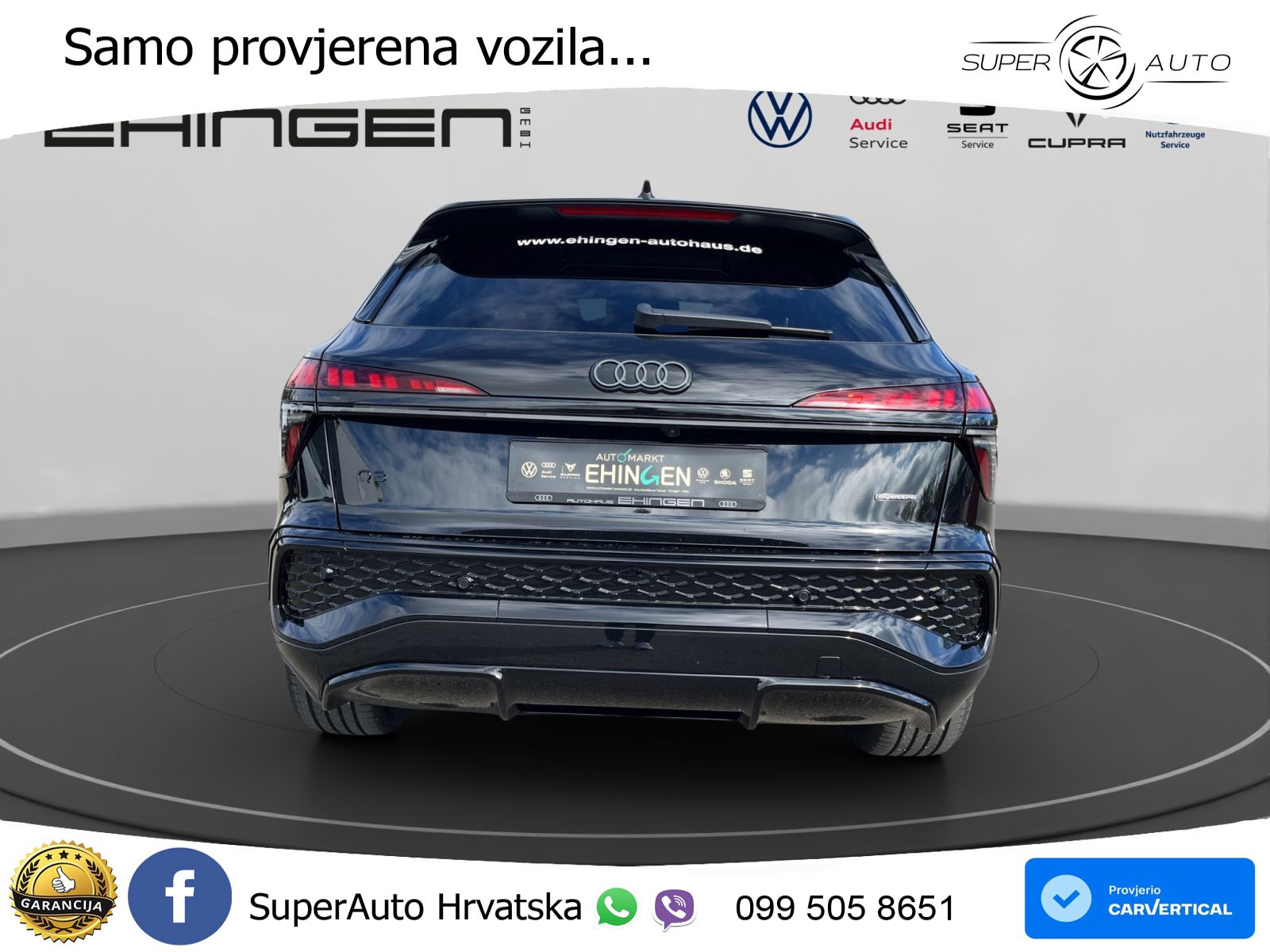 Audi Q3 2.0 TFSI (204 KS) quattro S tronic S line MATRIX+GR SJED+KAM