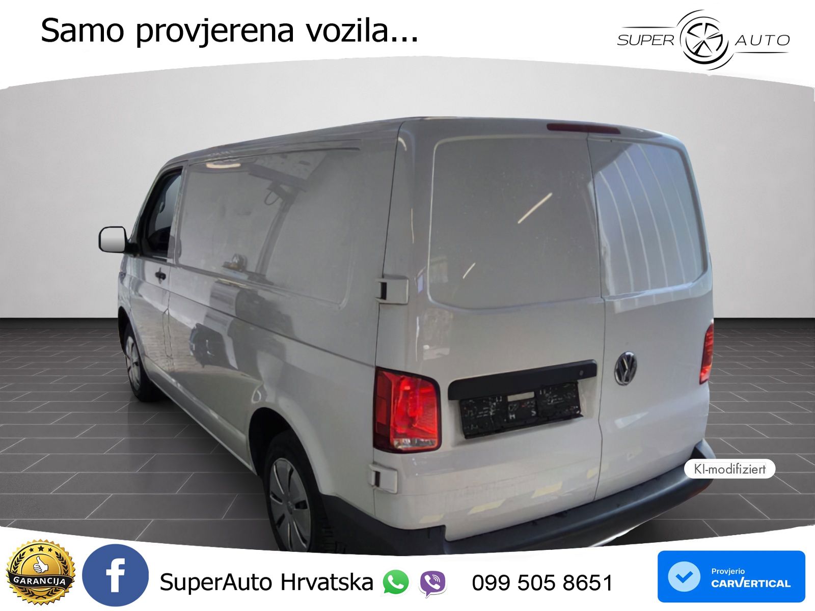 Volkswagen T6.1 Transporter Kasten EcoProfi KR 2,0 TDI L1H1 110 KS