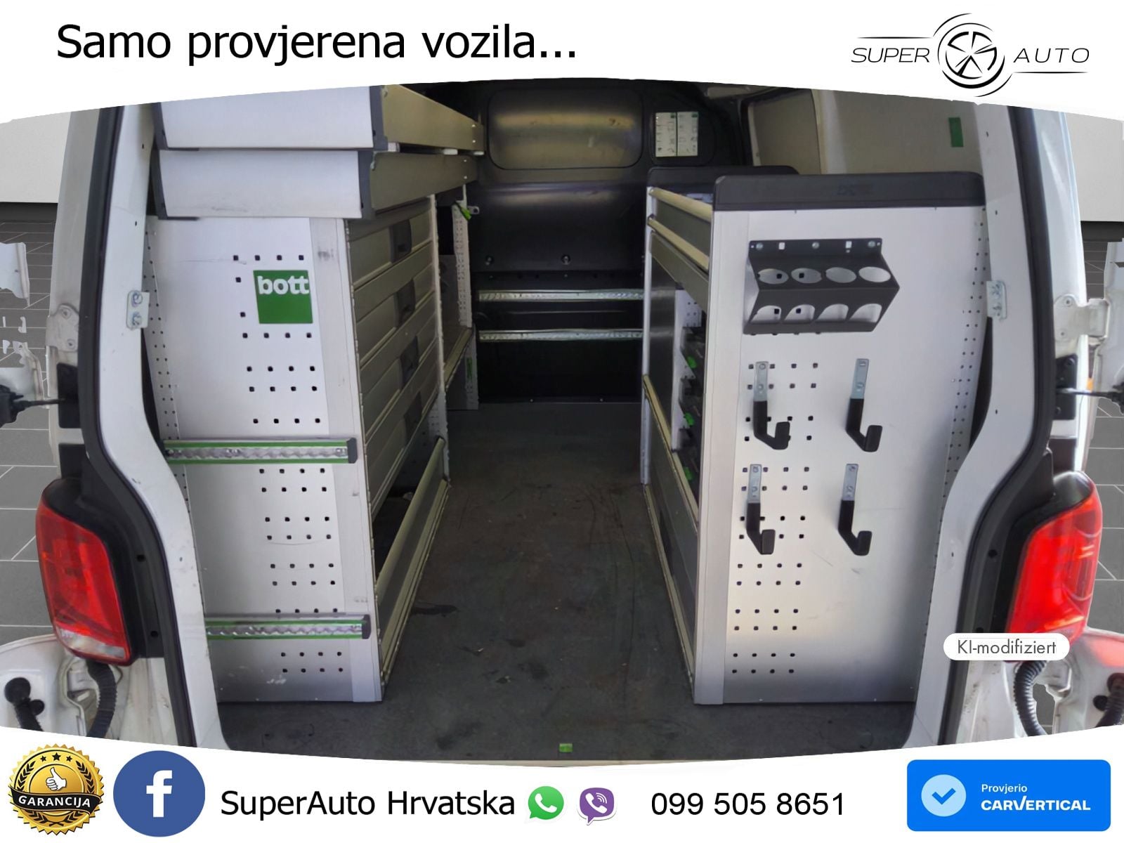 Volkswagen T6.1 Transporter Kasten EcoProfi KR 2,0 TDI L1H1 110 KS