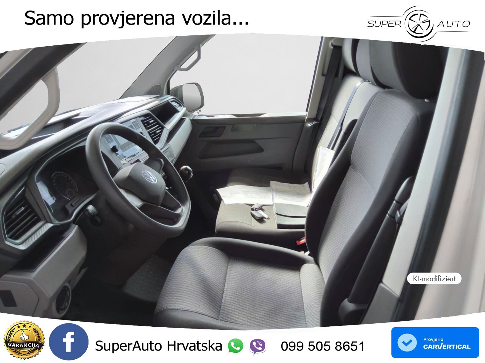 Volkswagen T6.1 Transporter Kasten EcoProfi KR 2,0 TDI L1H1 110 KS