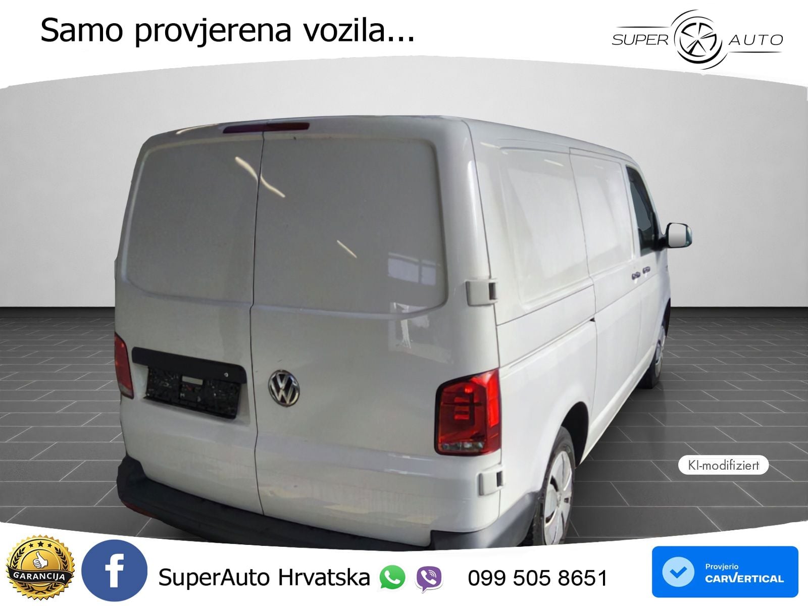 Volkswagen T6.1 Transporter Kasten EcoProfi KR 2,0 TDI L1H1 110 KS