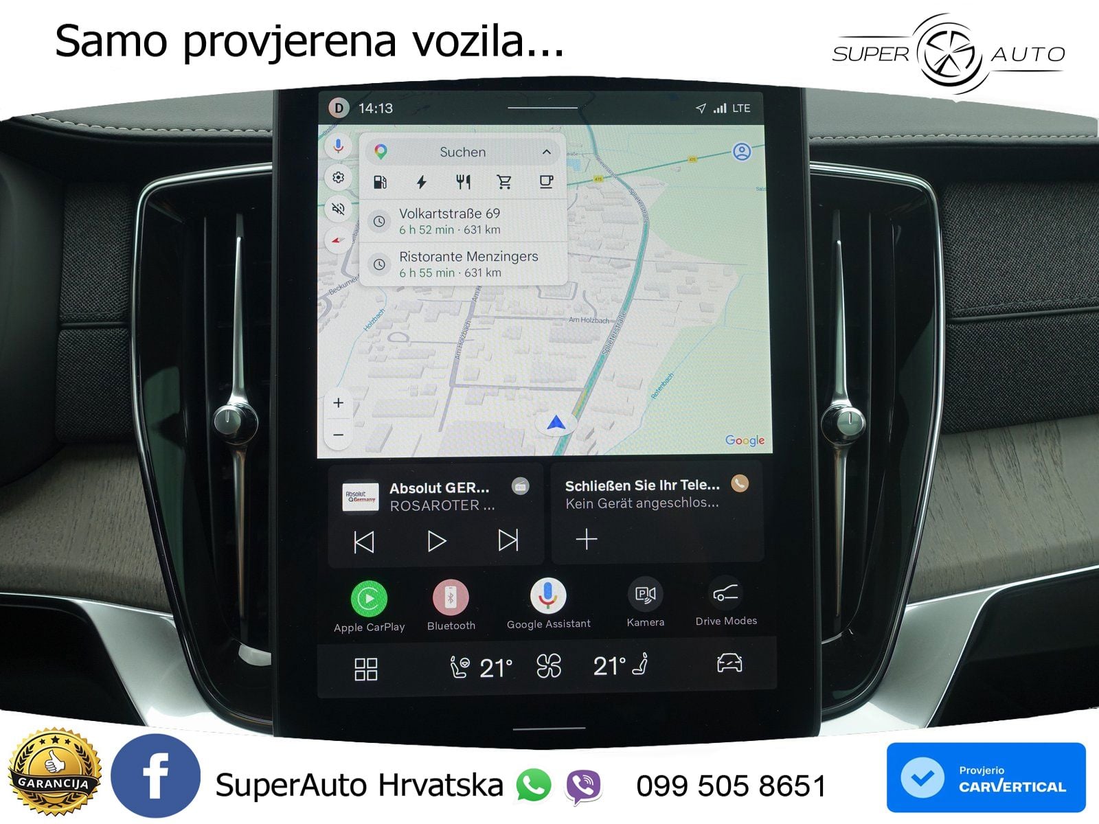 Volvo XC90 2.0 T8 AWD Automatic LED+GR SJED+ACC