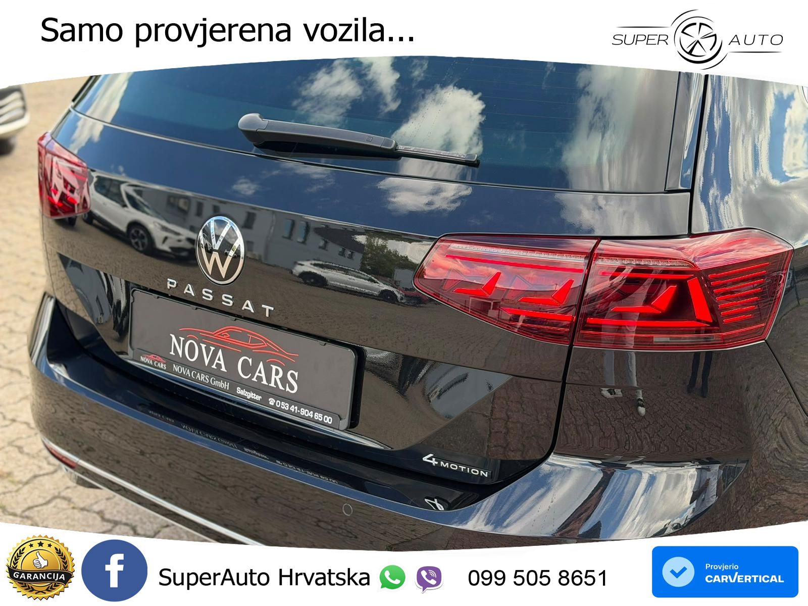 Volkswagen Passat Variant 2.0 TDI (200 KS) 4MOTION DSG R-Line MATRIX+GR SJED+KAM
