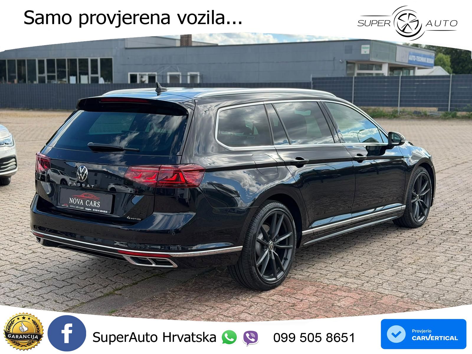 Volkswagen Passat Variant 2.0 TDI (200 KS) 4MOTION DSG R-Line MATRIX+GR SJED+KAM