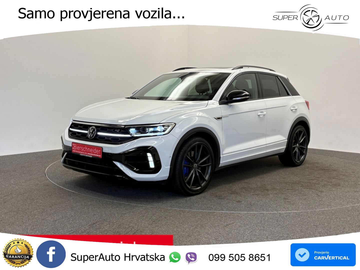 Volkswagen T-Roc I R 2.0 TSI (300 KS) OPF 4M DSG LED+GR SJED+ACC