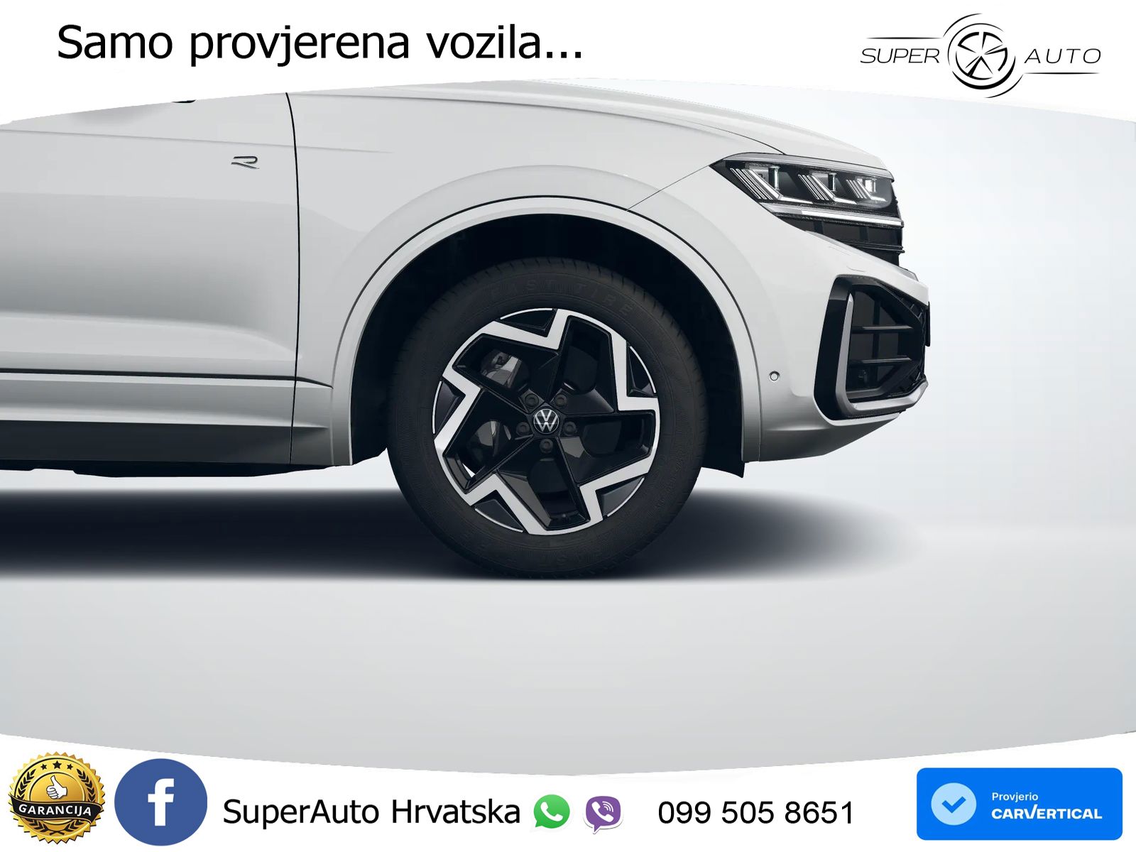 Volkswagen Touareg 3.0 V6 TDI (231 KS) 4MOTION Tiptronic R-Line ZRAČNI+ACC+4xGR SJED+KAM