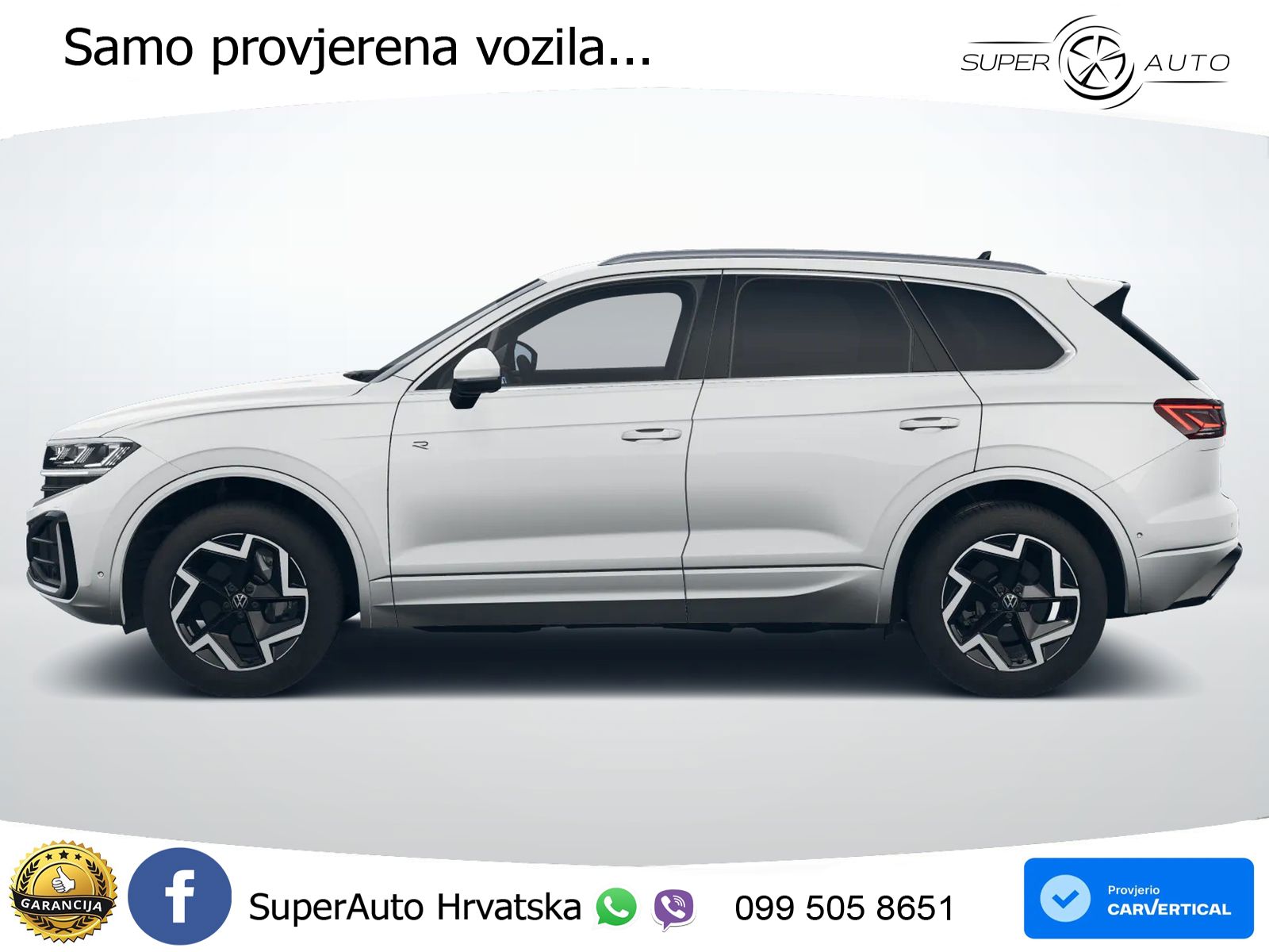 Volkswagen Touareg 3.0 V6 TDI (231 KS) 4MOTION Tiptronic R-Line ZRAČNI+ACC+4xGR SJED+KAM