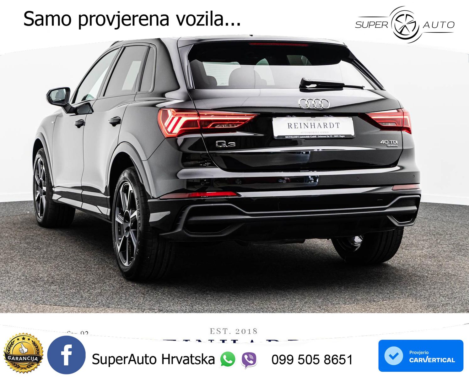 Audi Q3 40 TDI (200 KS) quattro S tronic S line