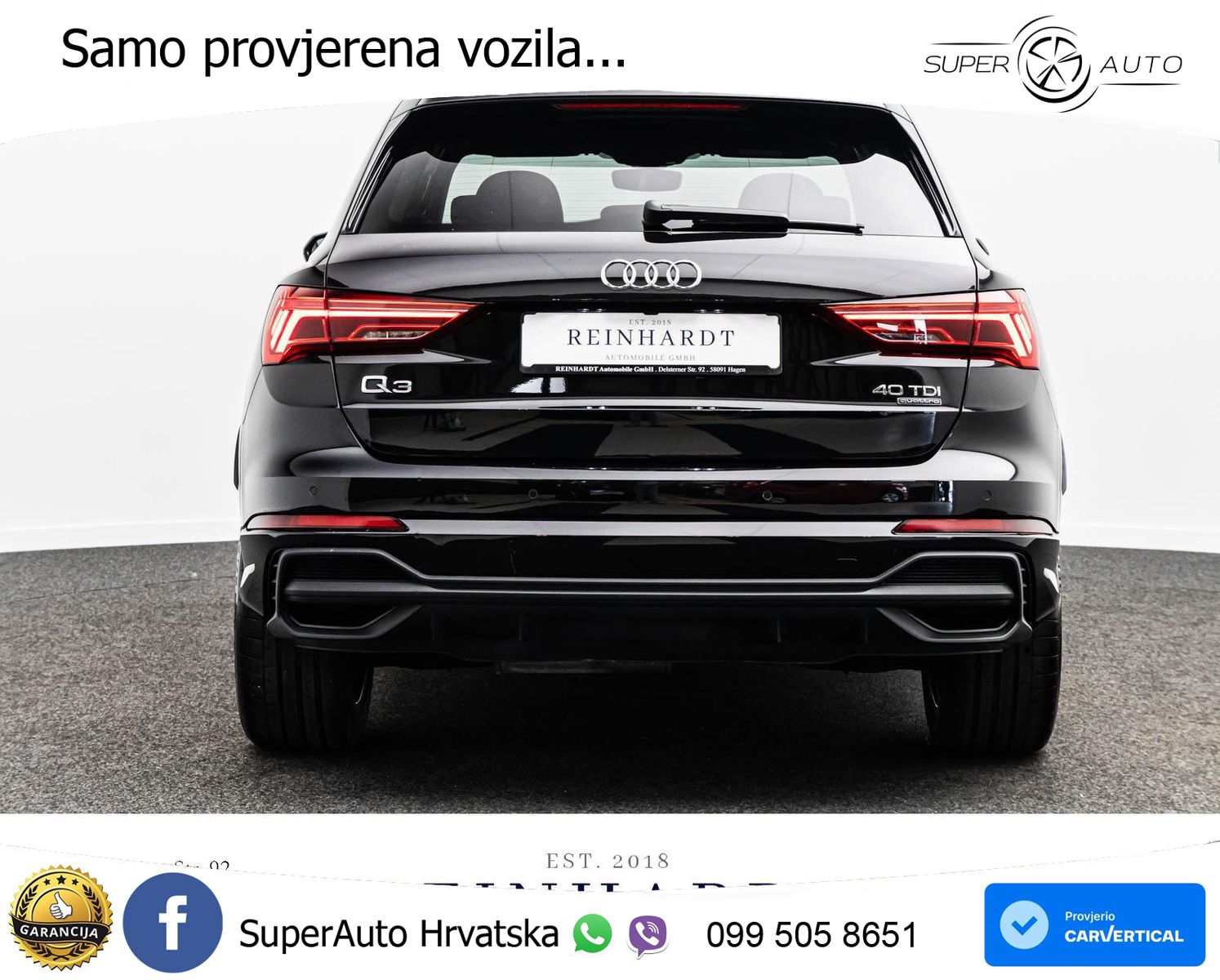 Audi Q3 40 TDI (200 KS) quattro S tronic S line