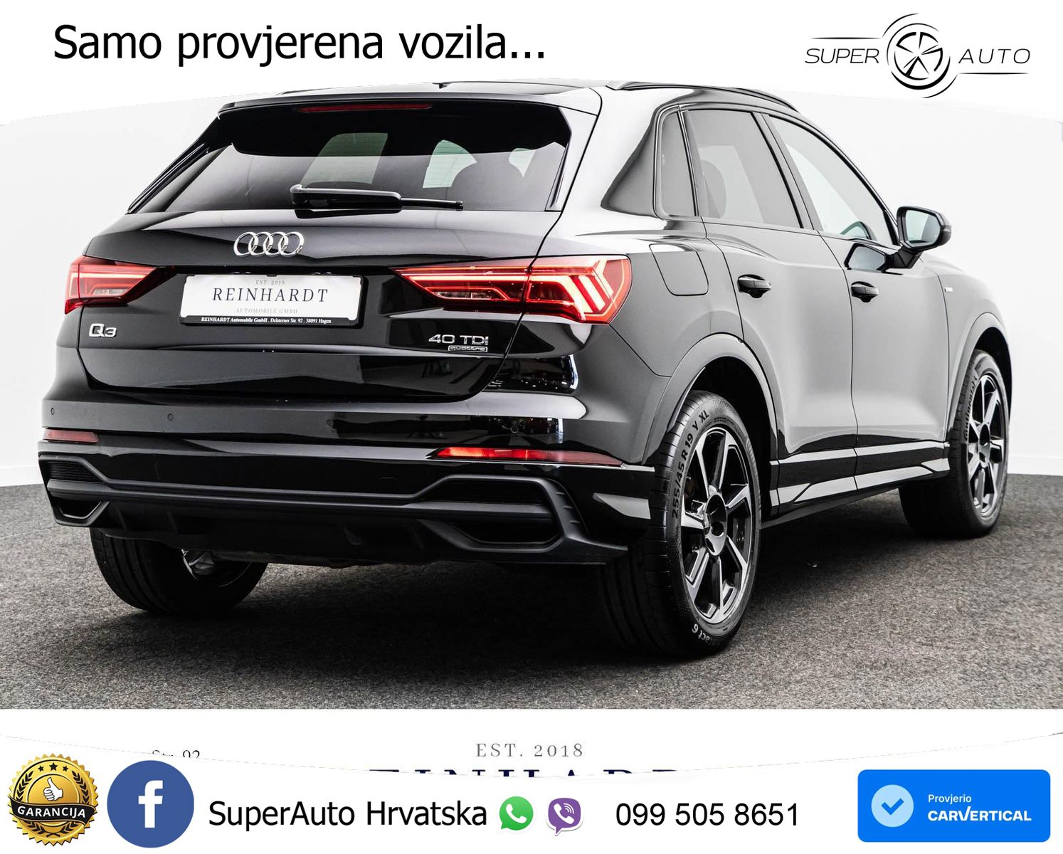 Audi Q3 40 TDI (200 KS) quattro S tronic S line