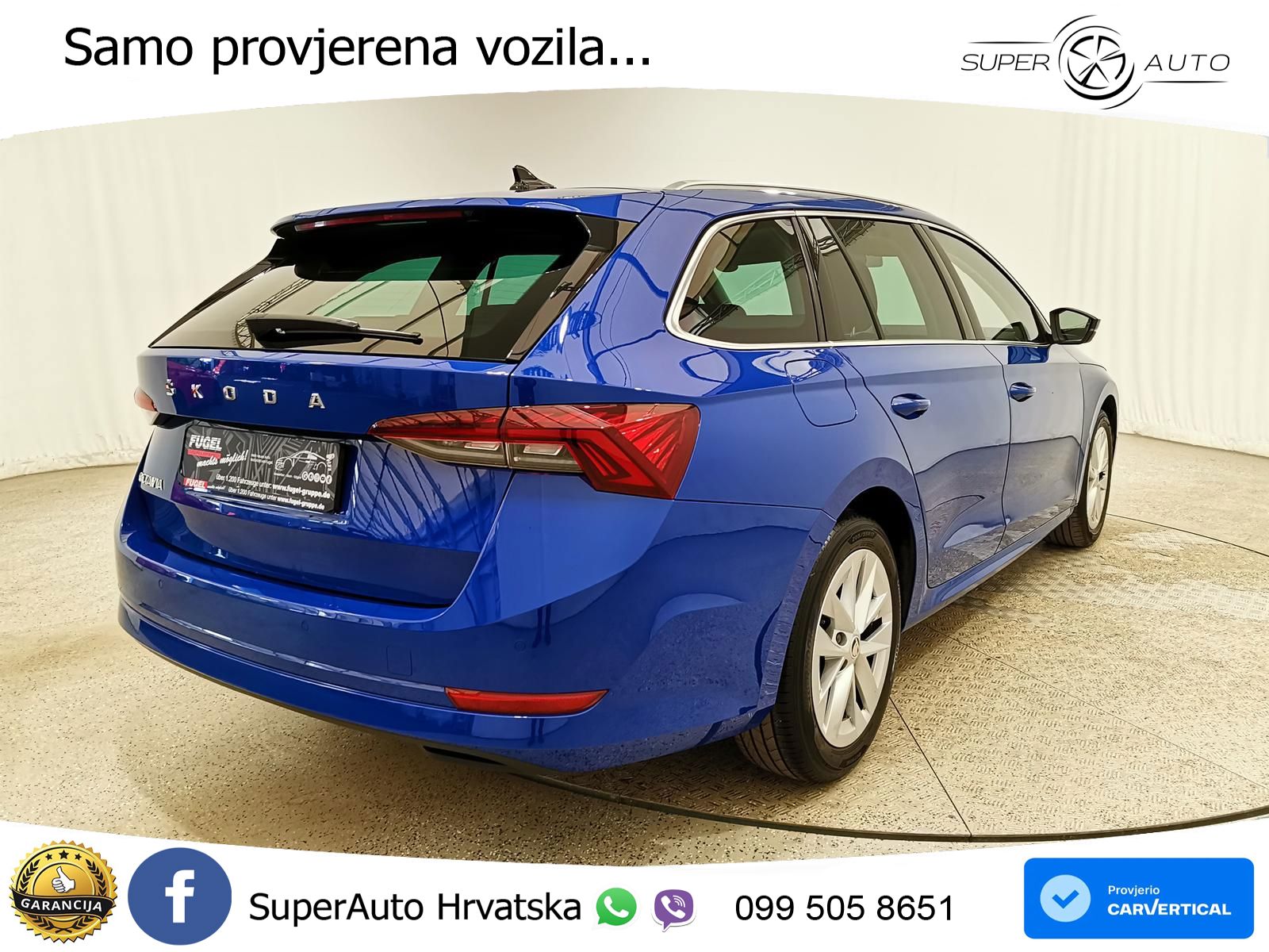 Škoda Octavia Combi 2.0 TDI (150 KS) DSG LED+GR SJED+ACC