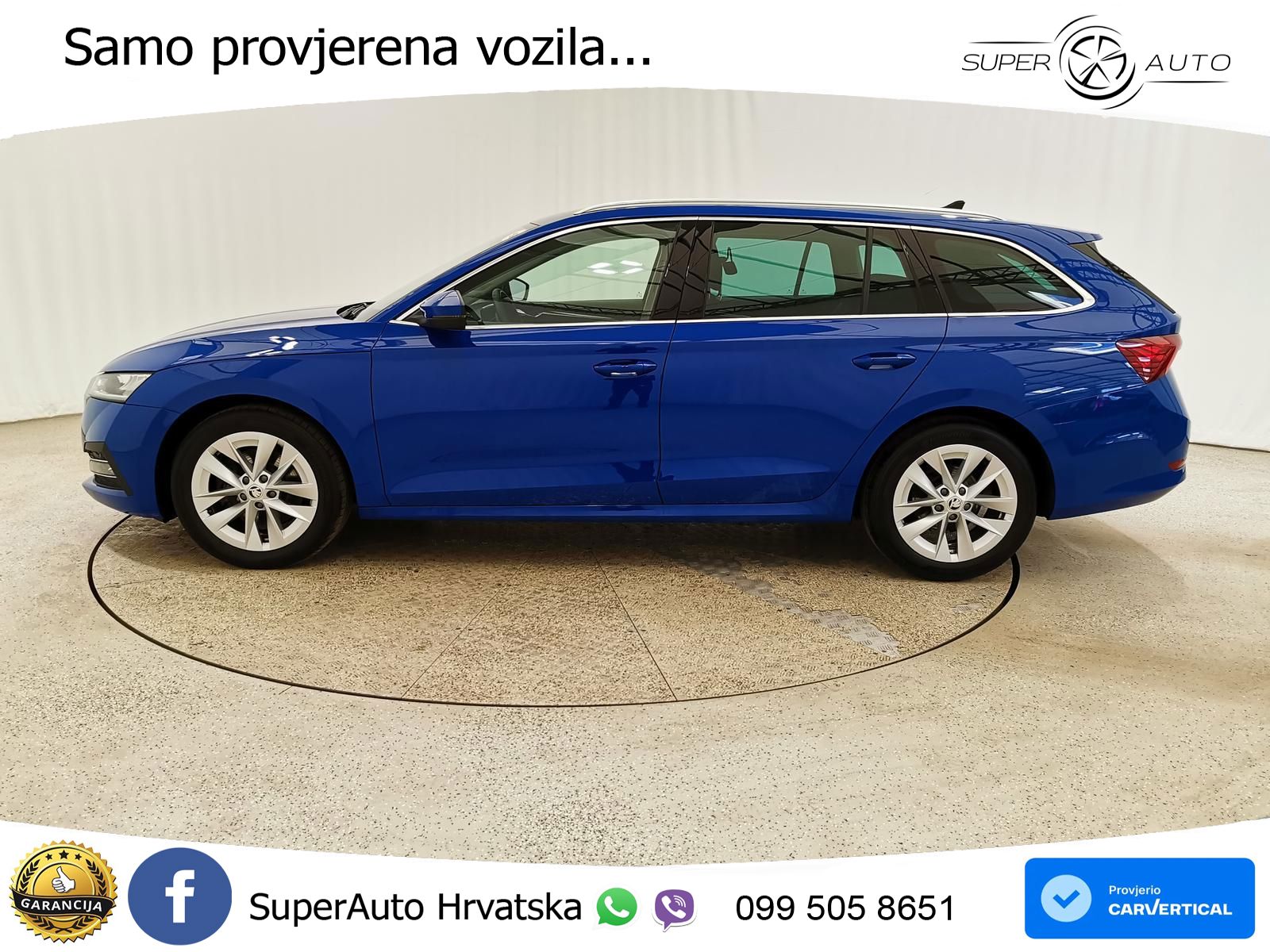 Škoda Octavia Combi 2.0 TDI (150 KS) DSG LED+GR SJED+ACC