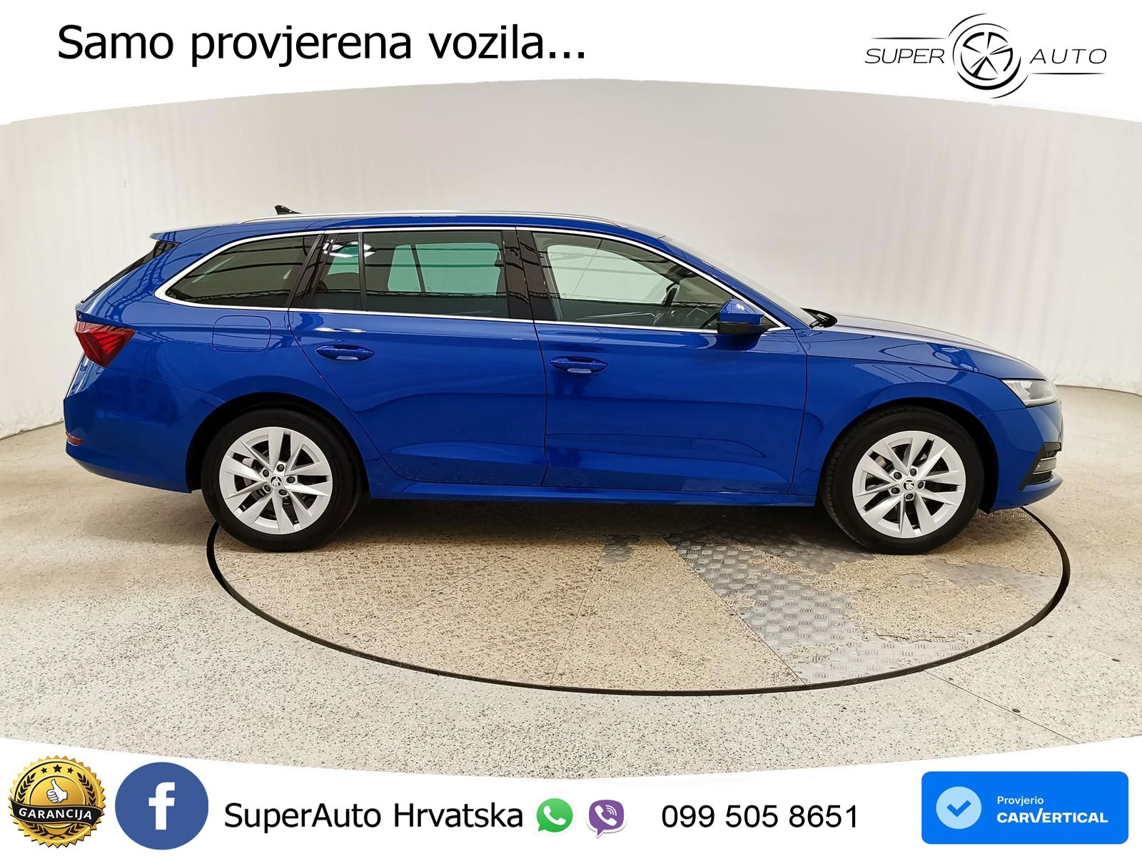 Škoda Octavia Combi 2.0 TDI (150 KS) DSG LED+GR SJED+ACC