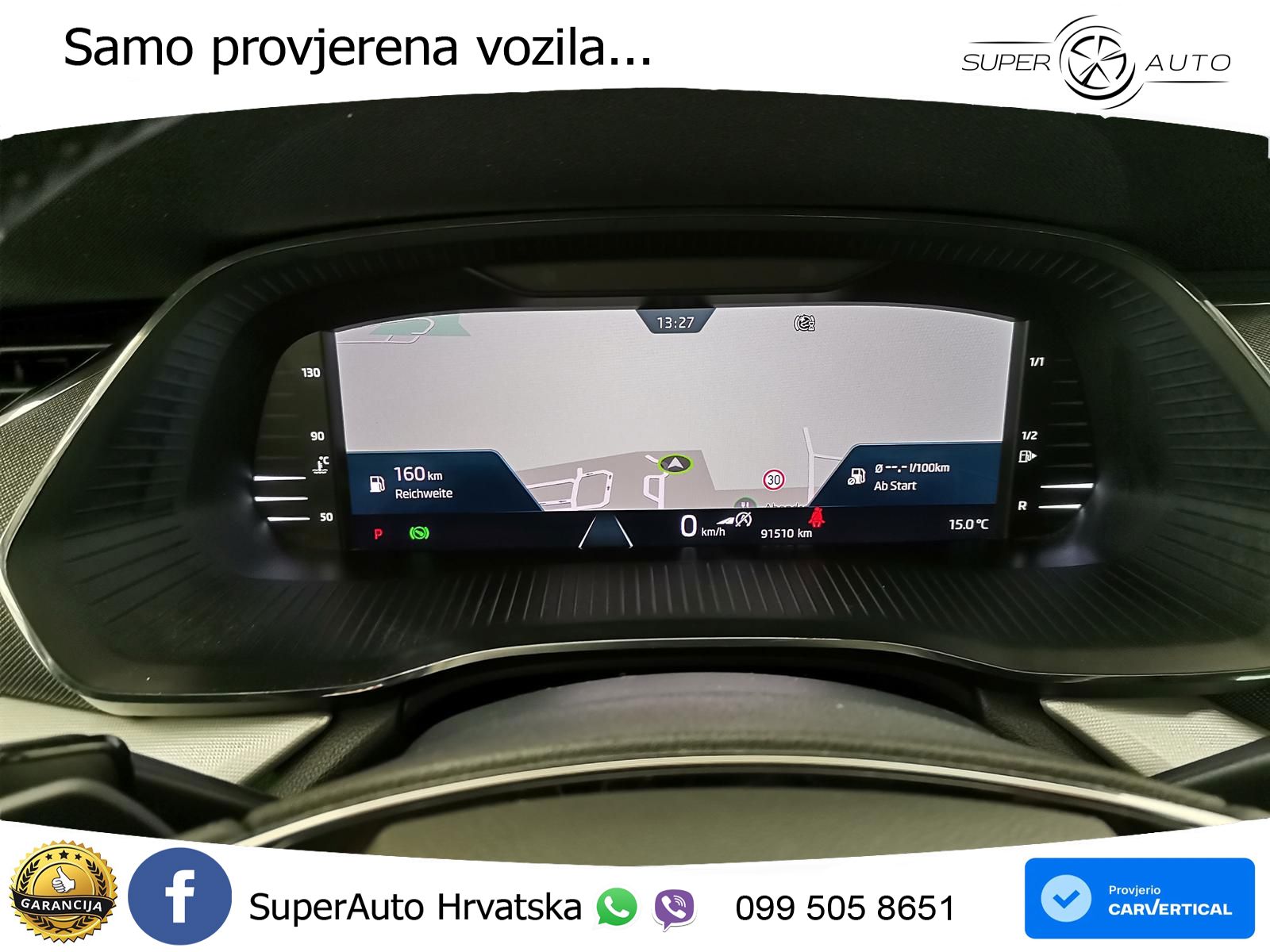 Škoda Octavia Combi 2.0 TDI (150 KS) DSG LED+GR SJED+ACC
