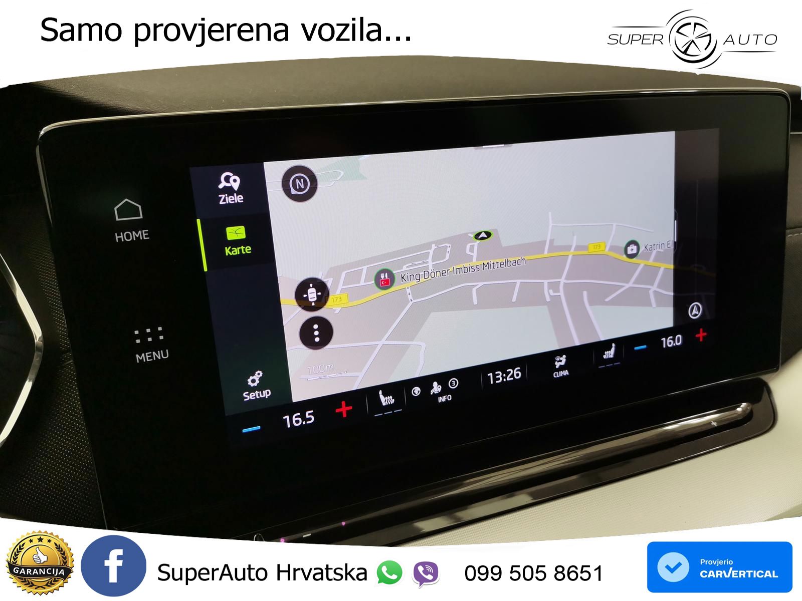 Škoda Octavia Combi 2.0 TDI (150 KS) DSG LED+GR SJED+ACC