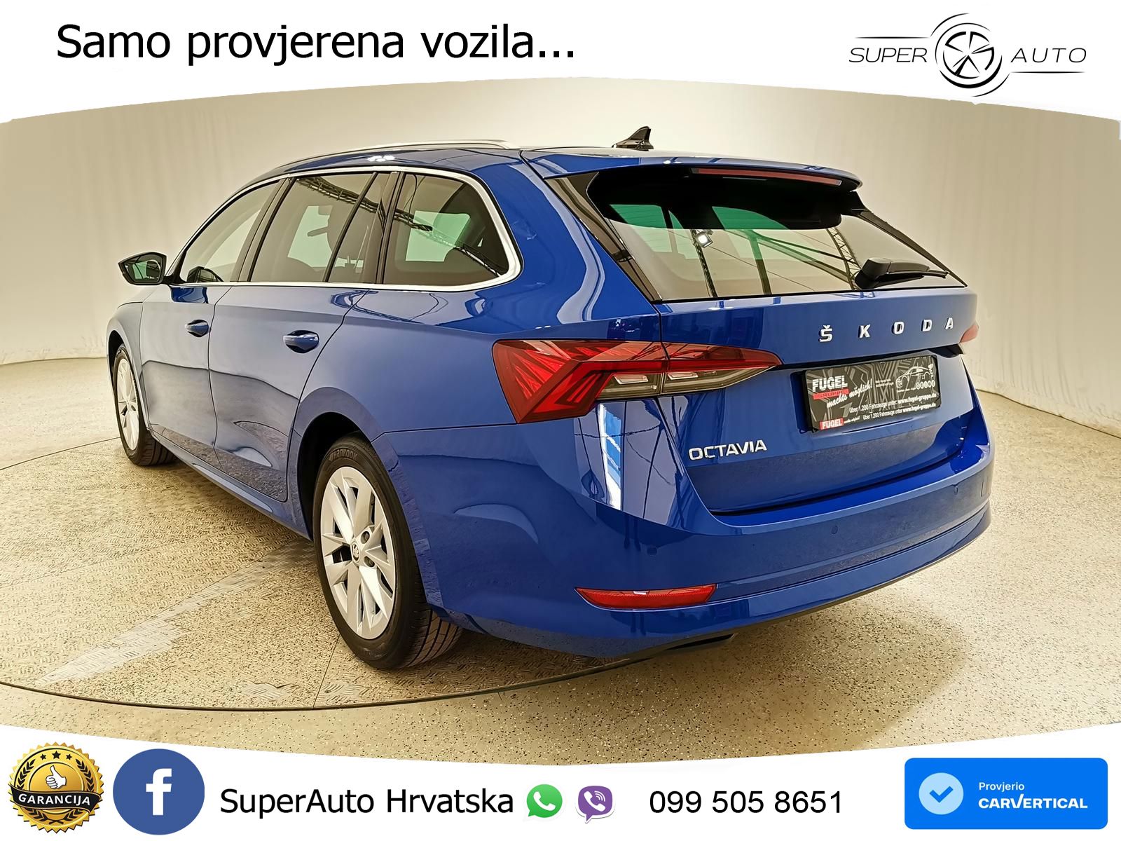 Škoda Octavia Combi 2.0 TDI (150 KS) DSG LED+GR SJED+ACC
