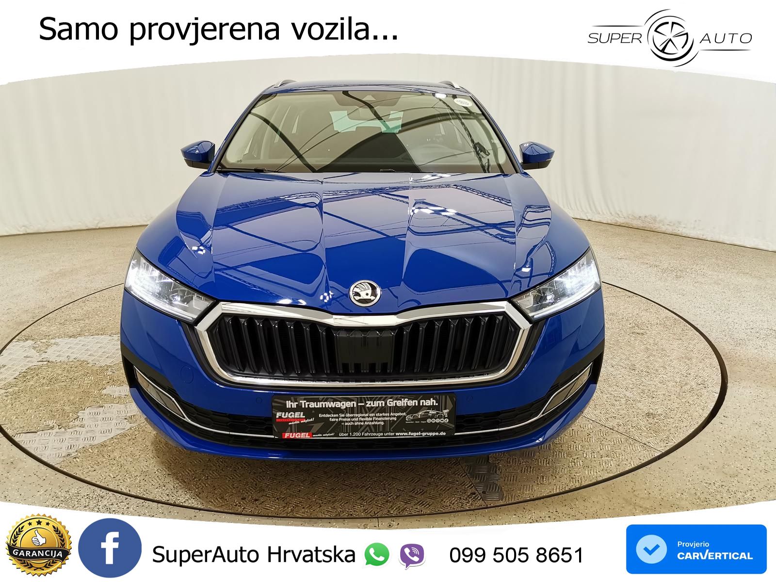 Škoda Octavia Combi 2.0 TDI (150 KS) DSG LED+GR SJED+ACC