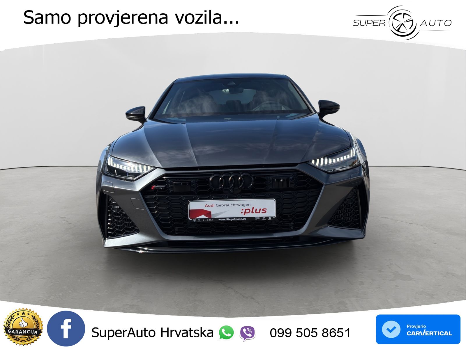 Audi RS7 4.0 TFSI V8 (600 KS) quattro tiptronic LED+GR SJED+ACC
