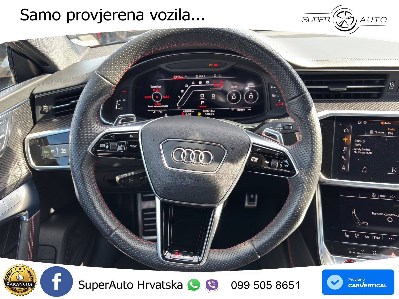 Audi RS7 4.0 TFSI V8 (600 KS) quattro tiptronic LED+GR SJED+ACC