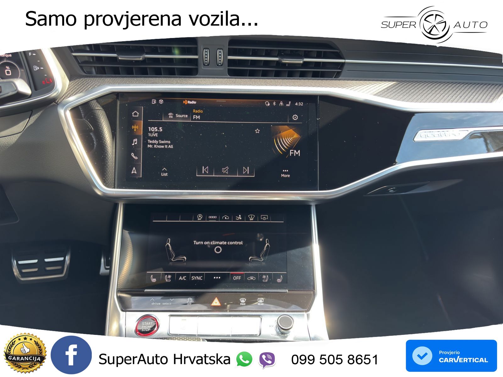 Audi RS7 4.0 TFSI V8 (600 KS) quattro tiptronic LED+GR SJED+ACC