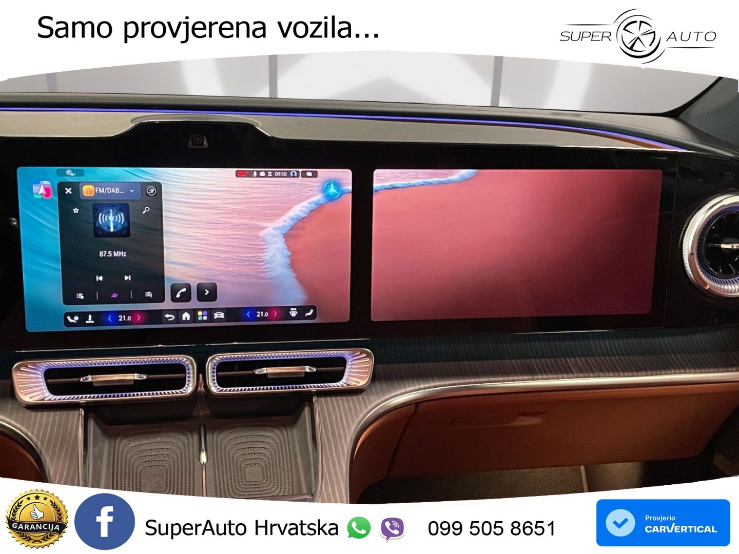 Mercedes GLC 400 94 kWh (489 KS) 4MATIC EQ Technology ZRAČNI+ACC+GR SJED+KAM+PANO