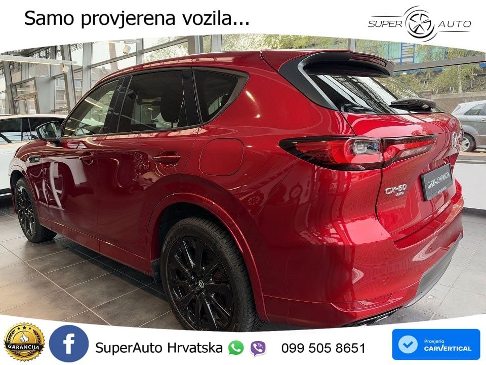 Mazda CX-60 2.5 e-Skyactiv (328 KS) AWD Automatic LED+GR SJED+ACC
