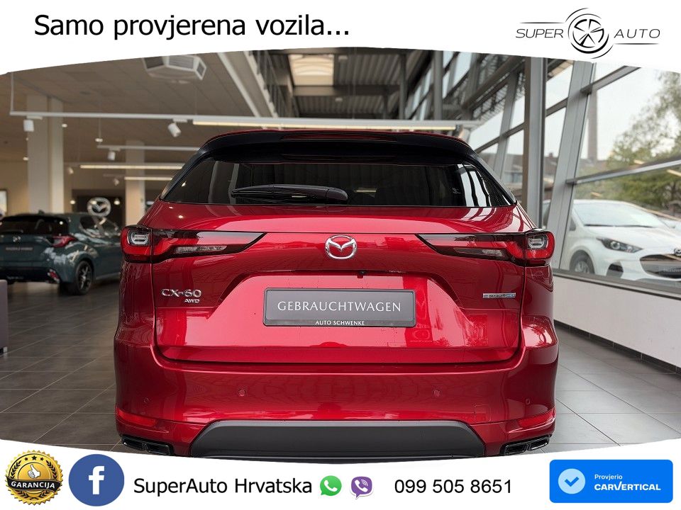 Mazda CX-60 2.5 e-Skyactiv (328 KS) AWD Automatic LED+GR SJED+ACC