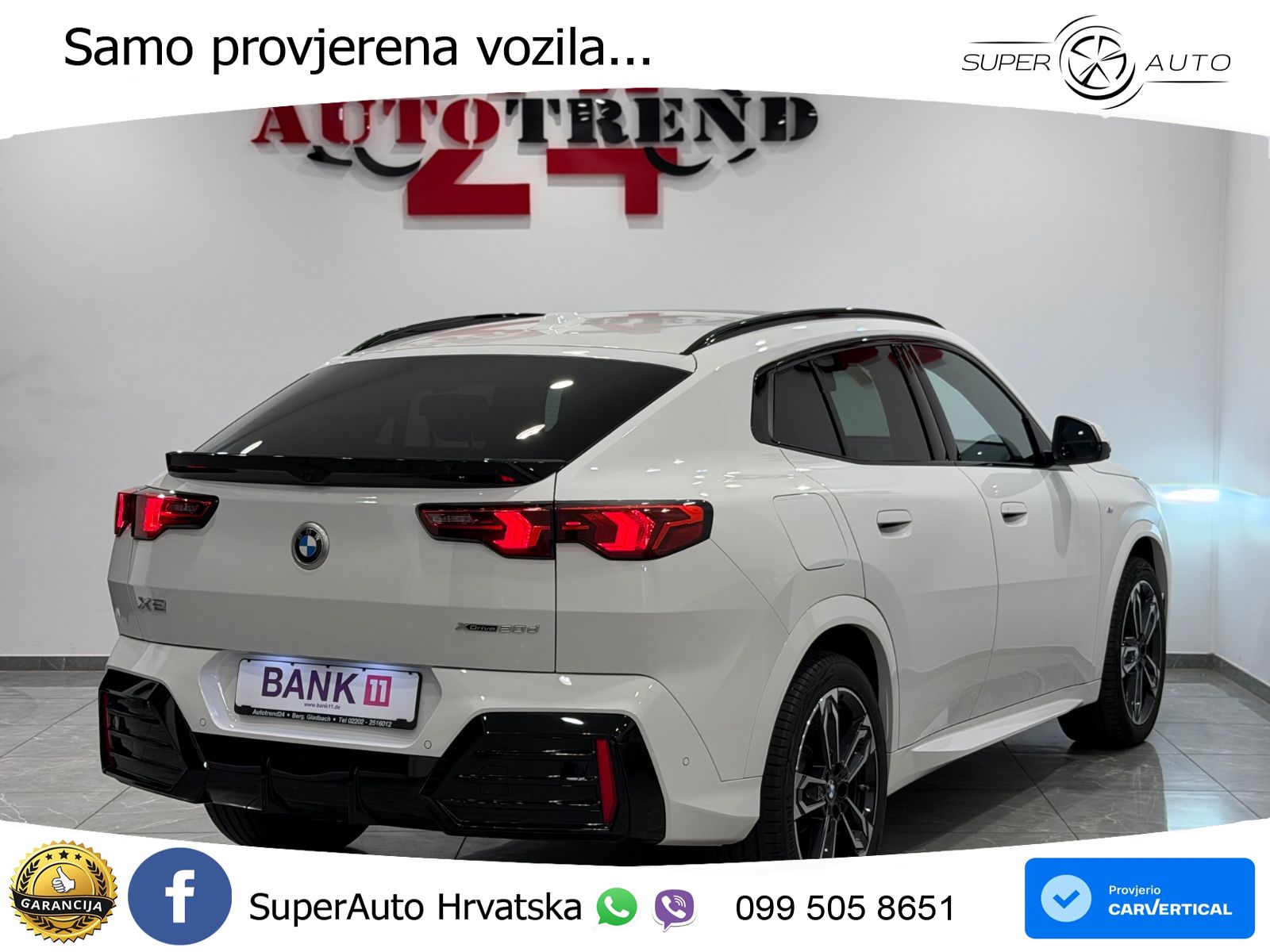 BMW X2 xDrive20d Steptronic M Sport LED+GR SJED+ACC