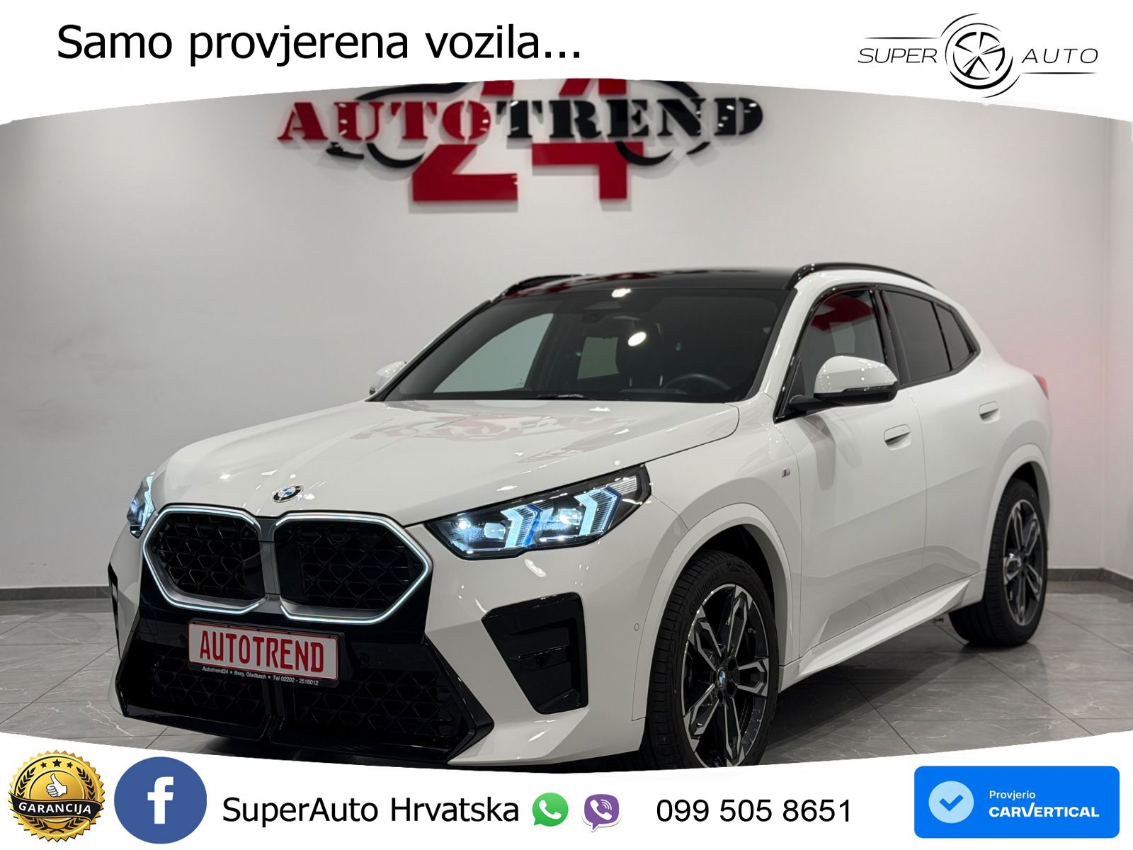 BMW X2 xDrive20d Steptronic M Sport LED+GR SJED+ACC