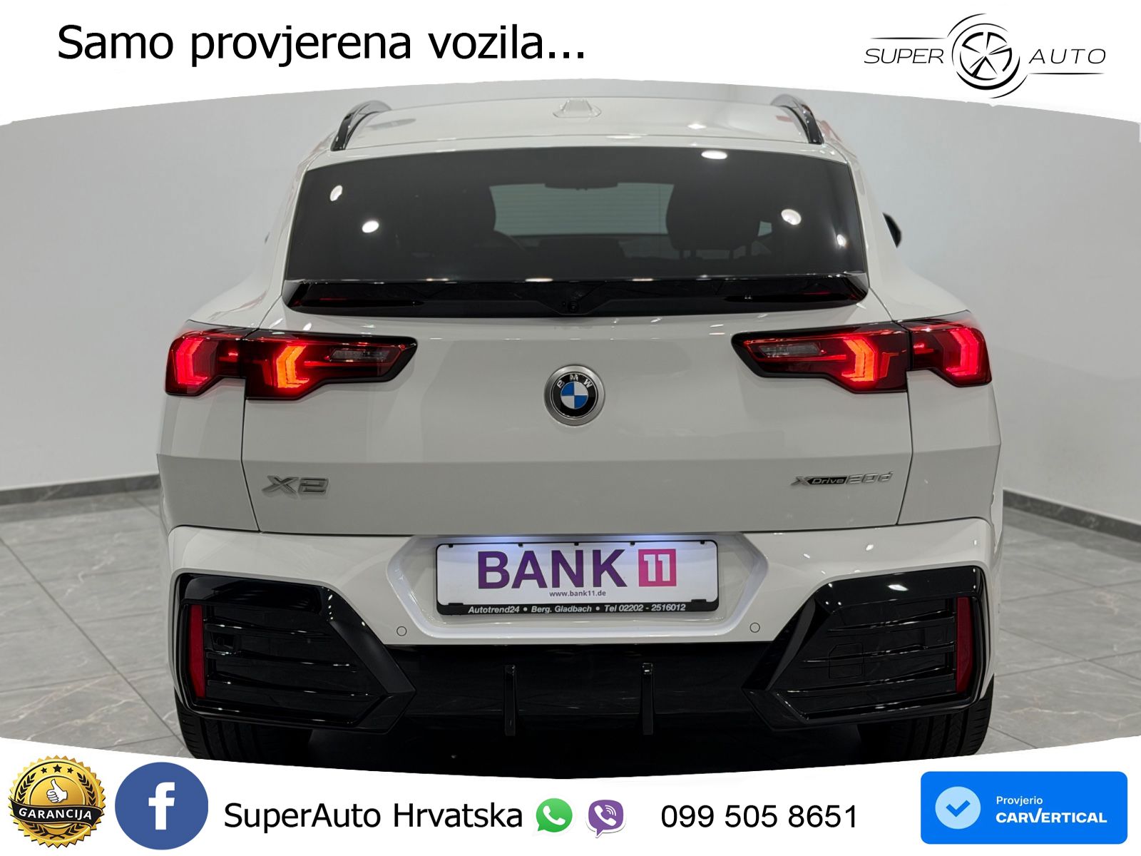 BMW X2 xDrive20d Steptronic M Sport LED+GR SJED+ACC