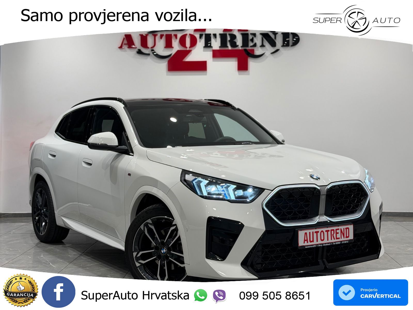 BMW X2 xDrive20d Steptronic M Sport LED+GR SJED+ACC