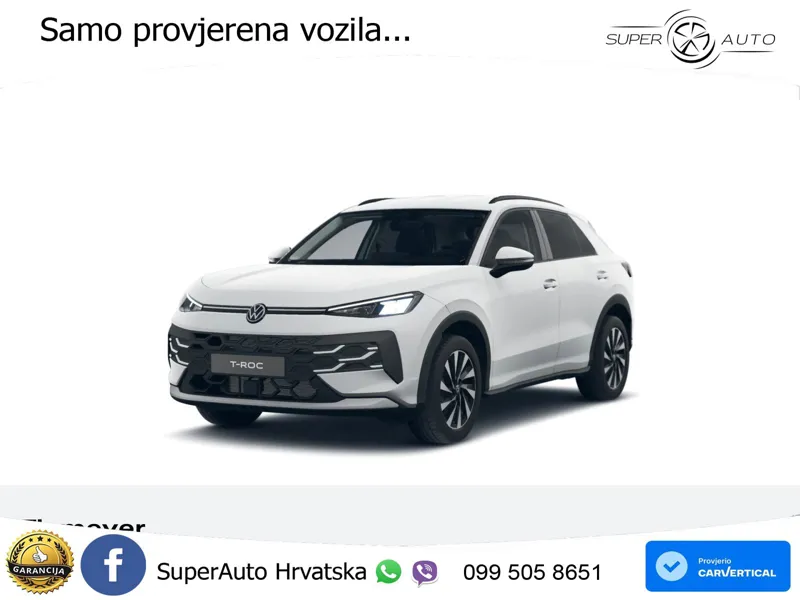 Volkswagen T-Roc 1.5 eTSI (116 KS)  DSG LED+GR SJED+ACC