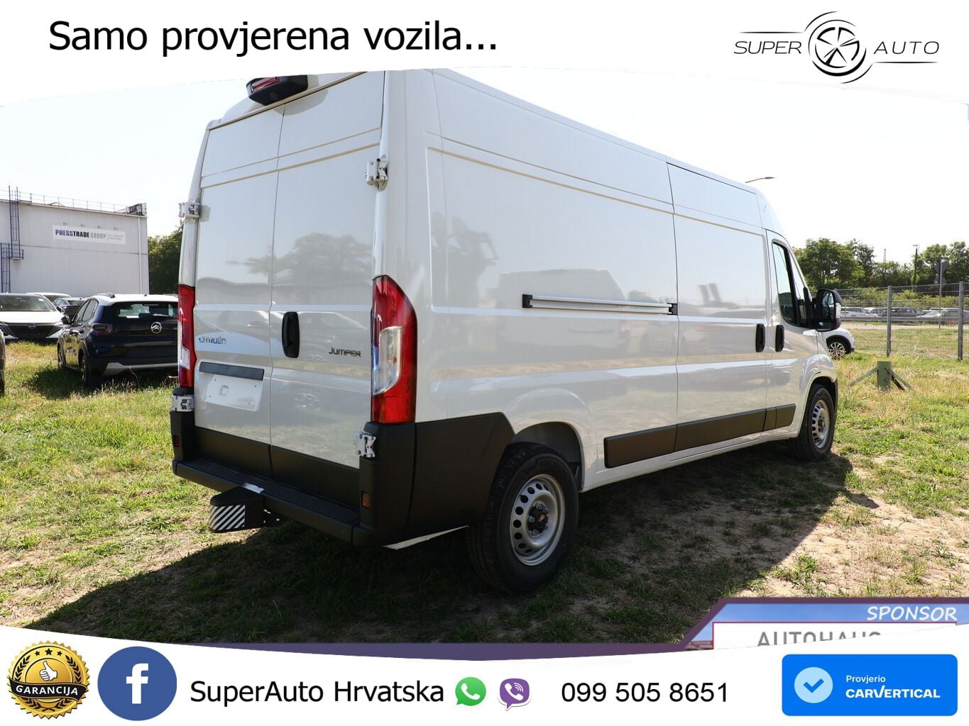 Citroën Jumper 35+ L3H2 AT SchwingS CargoP UVP-46%* 140 KS